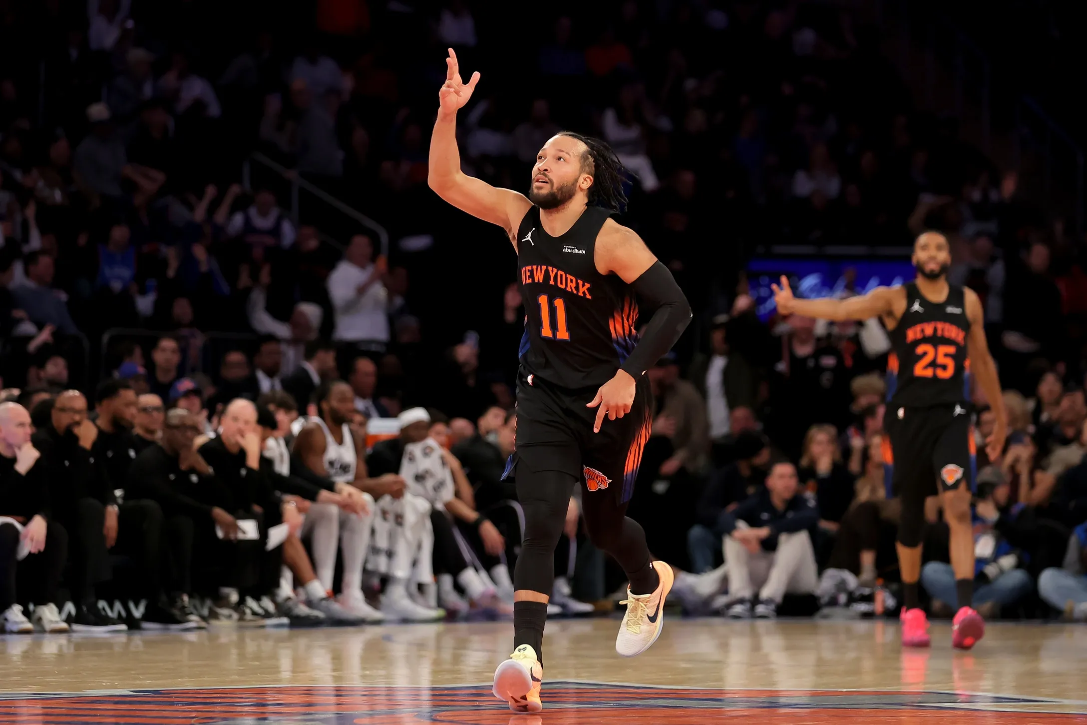 Brunson Channels Kobe Legacy With New Knicks-Themed Nike Kobe 3 PE
