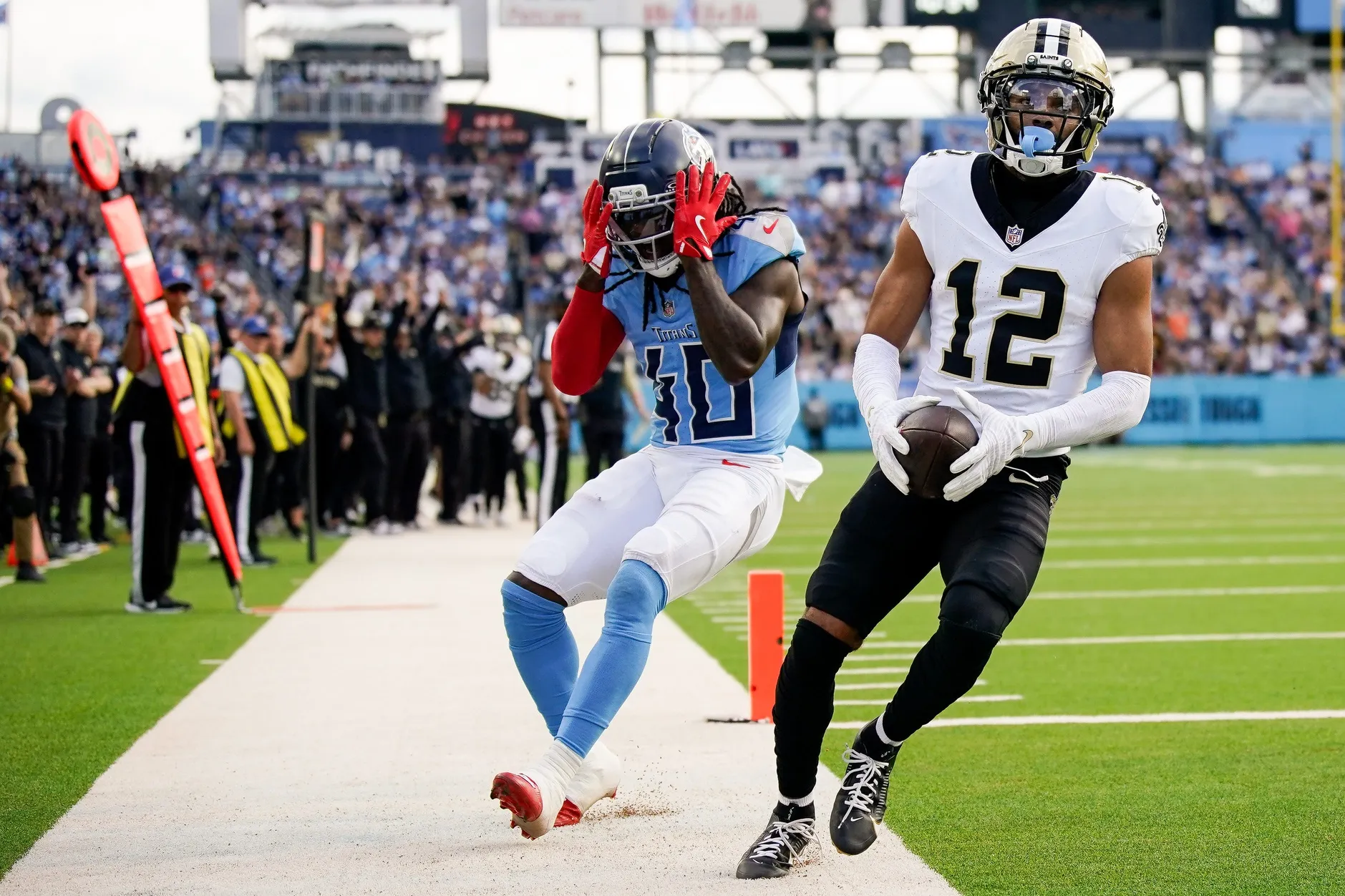 Saints Lose Olave for Finale After Lung Blood Clot Diagnosis