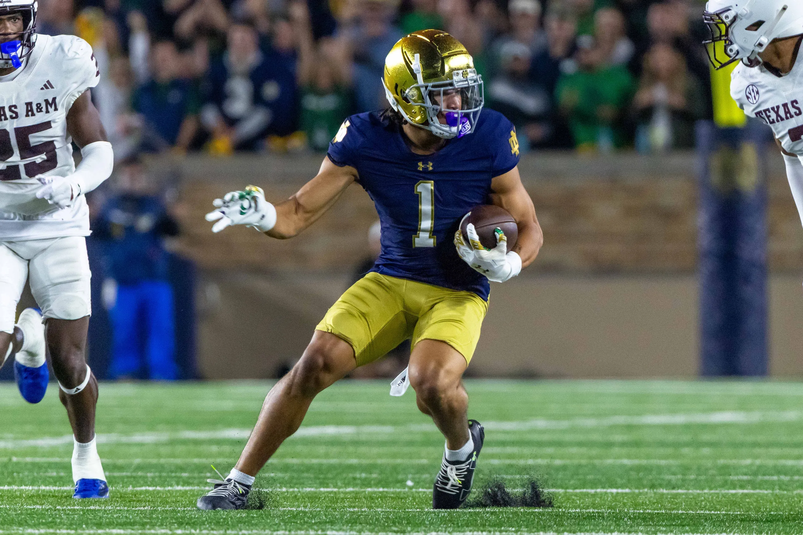 Notre Dame’s Jaden Greathouse Nearing Return, Held Out to Preserve Eligibility