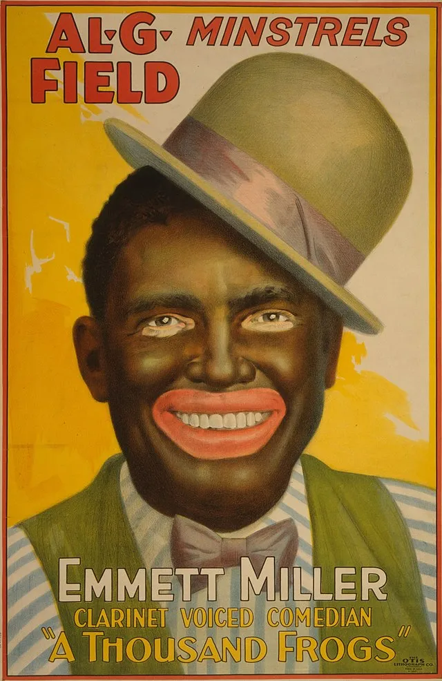 Otis Lithograph Co.; Al G. Field Minstrels. on Wikimedia Commons 