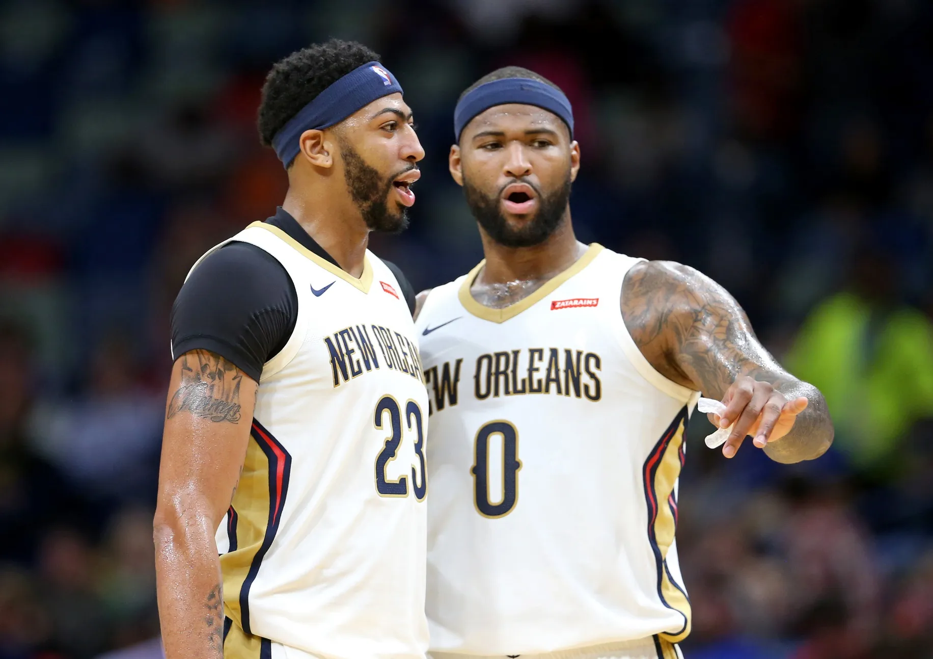 DeMarcus Cousins Compares Davis Partnership to Celtics' Tatum-Brown Dynamic