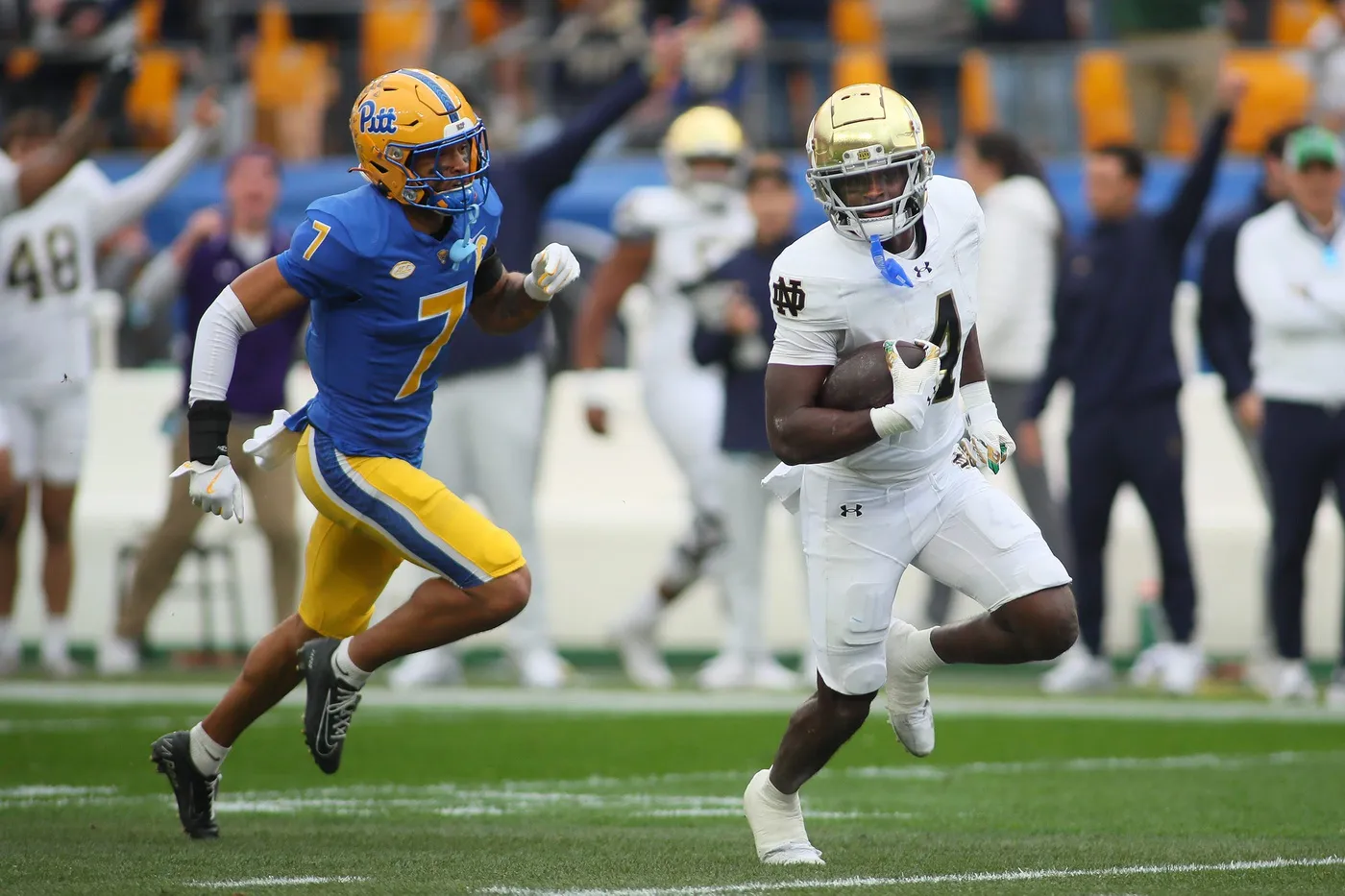 Notre Dame’s Jeremiyah Love Draws NFL Draft Praise After Breakout Season