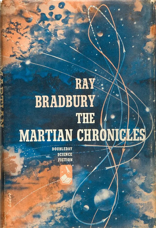 Jacket designer uncredited (published by Doubleday Science Fiction) Author's photograph by Morris Dollens on Wikimedia Commons