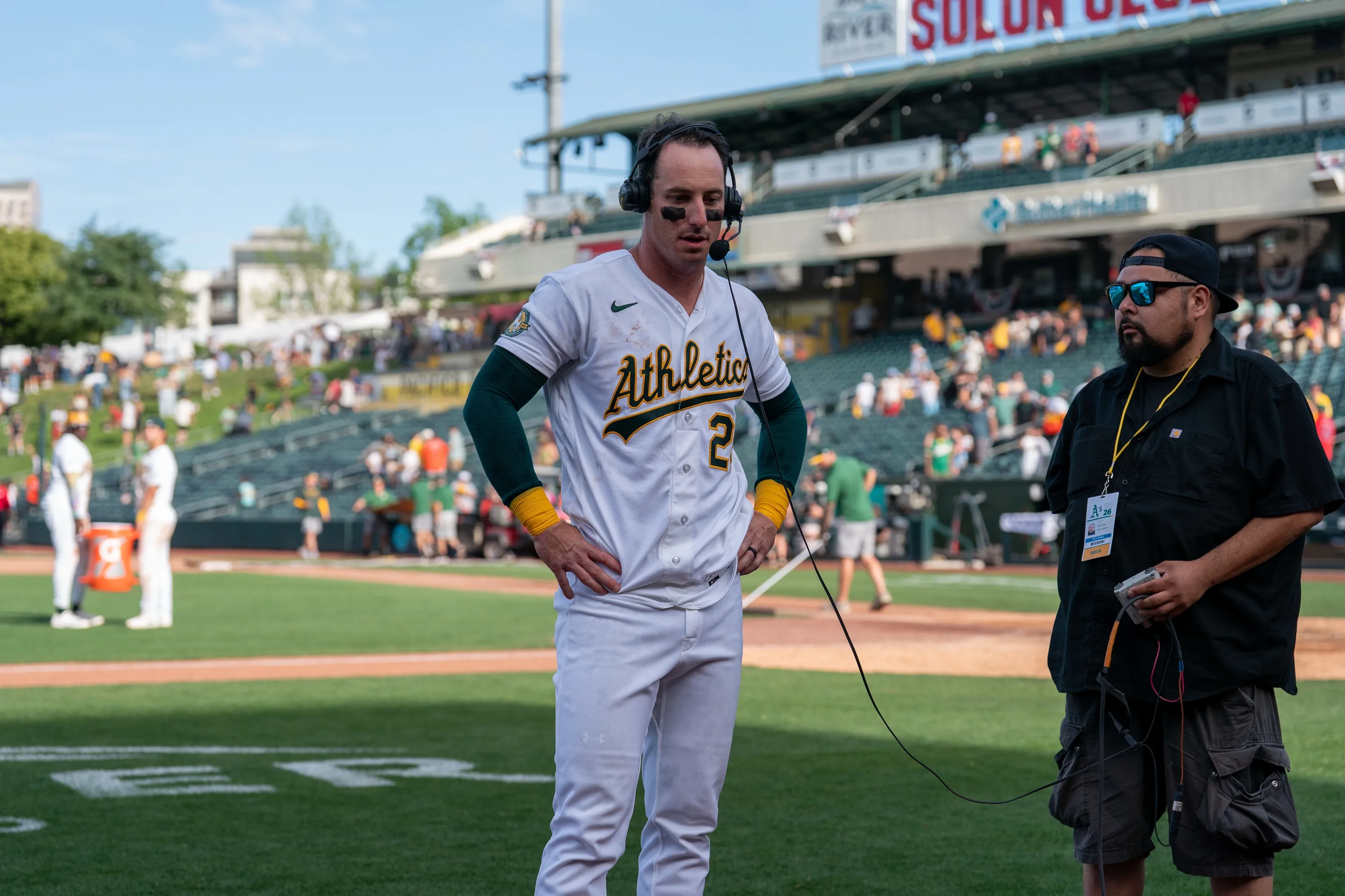 Rooker’s Power Surge Lifts Athletics Past Astros in Wild 12–10 Thriller