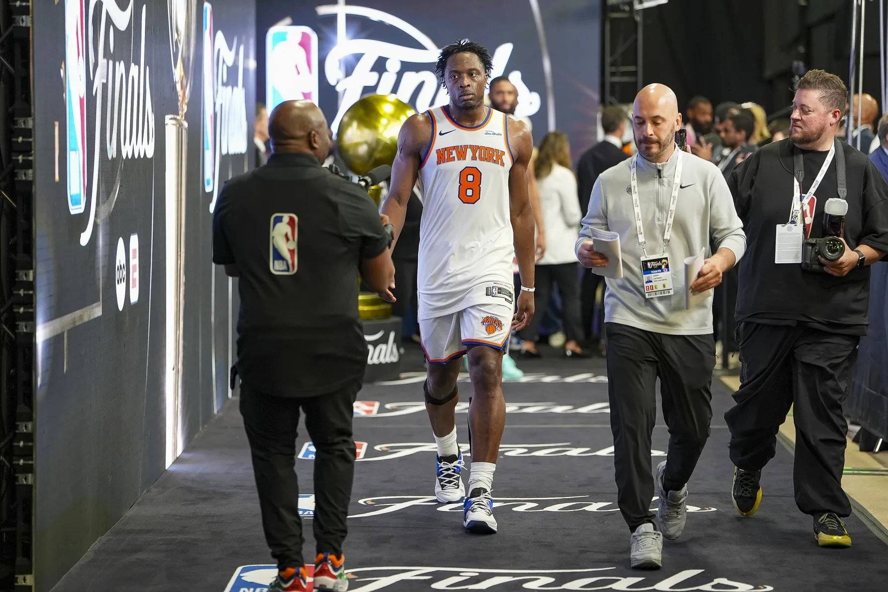 OG Anunoby Embraces Long-Awaited NBA Finals Moment as Knicks Move Closer