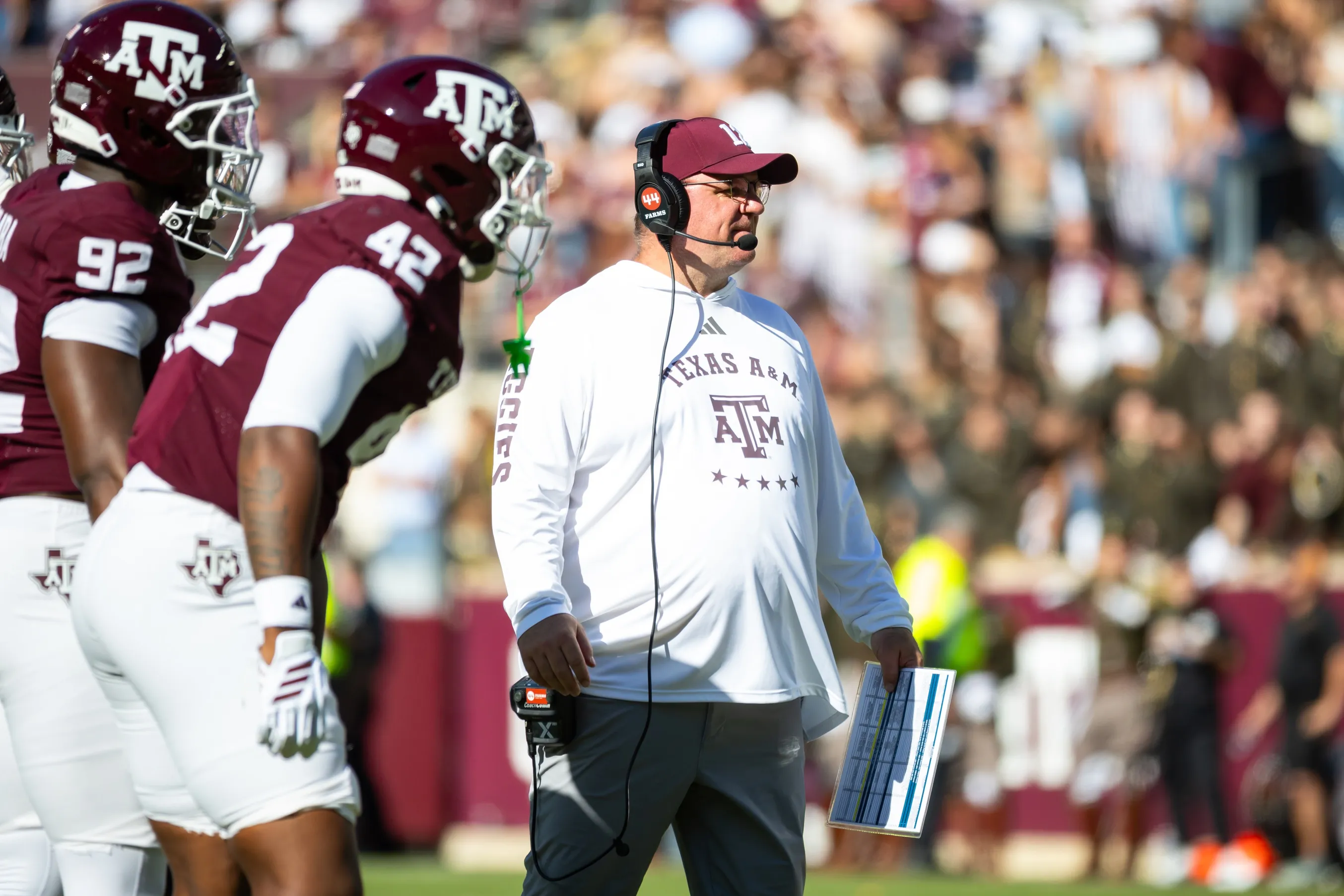 Mike Elko Questions Texas’ CFP Chances as Texas A&M Eyes Playoffs