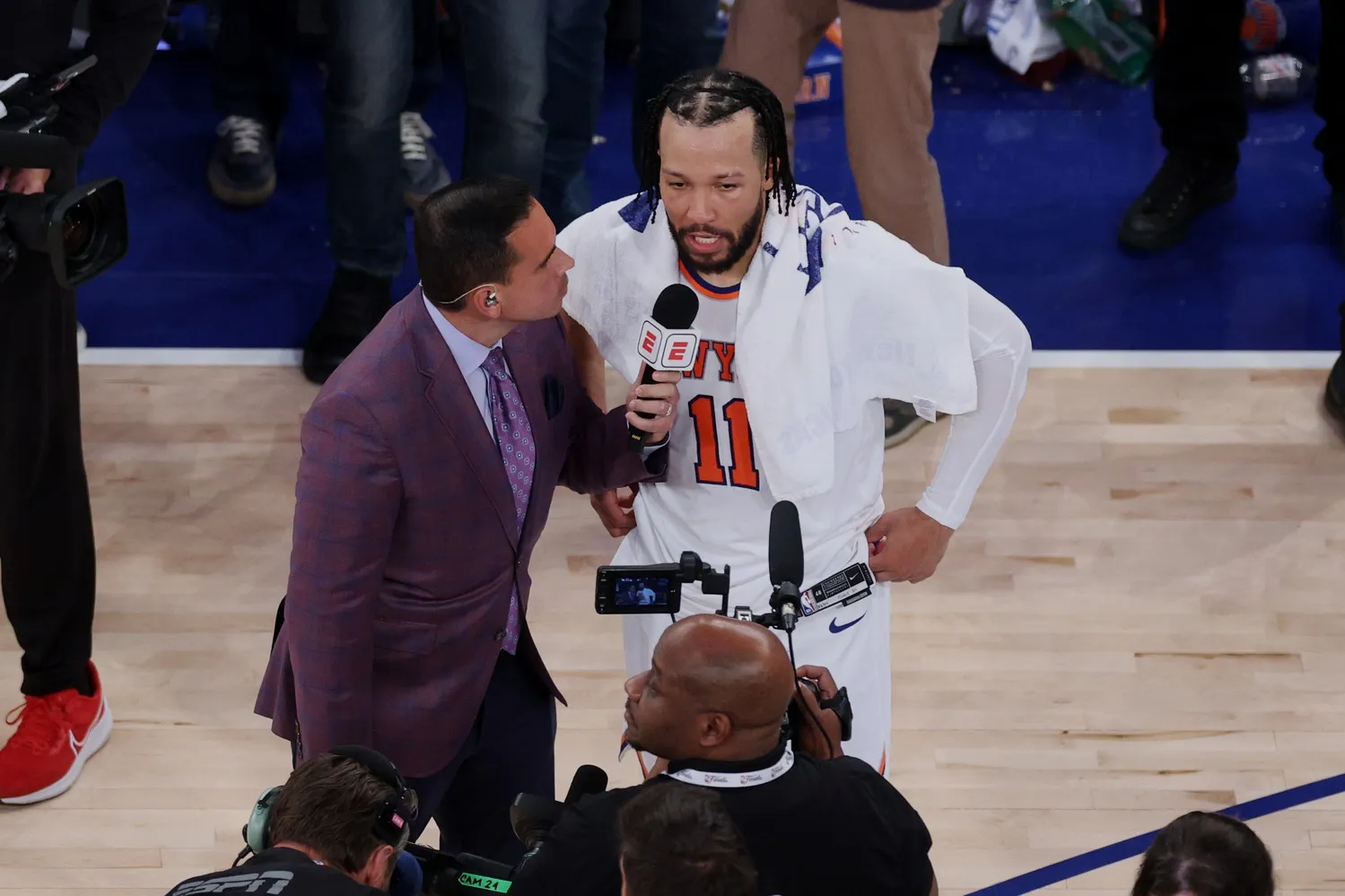 Jalen Brunson Stays Focused After Knicks’ Historic Game 4 Finals Comeback