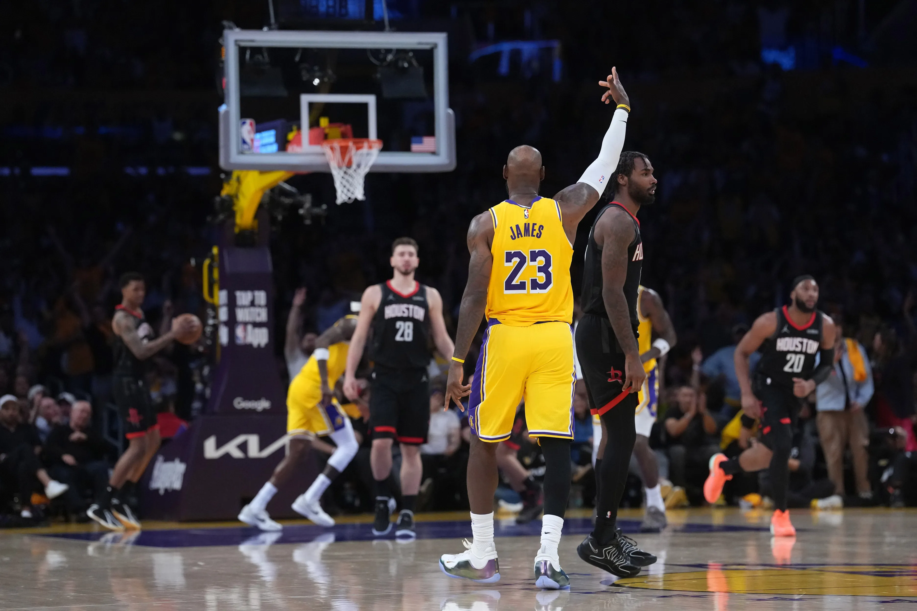 LeBron, Bronny Make History as Lakers Win Game 1 Without Key Stars