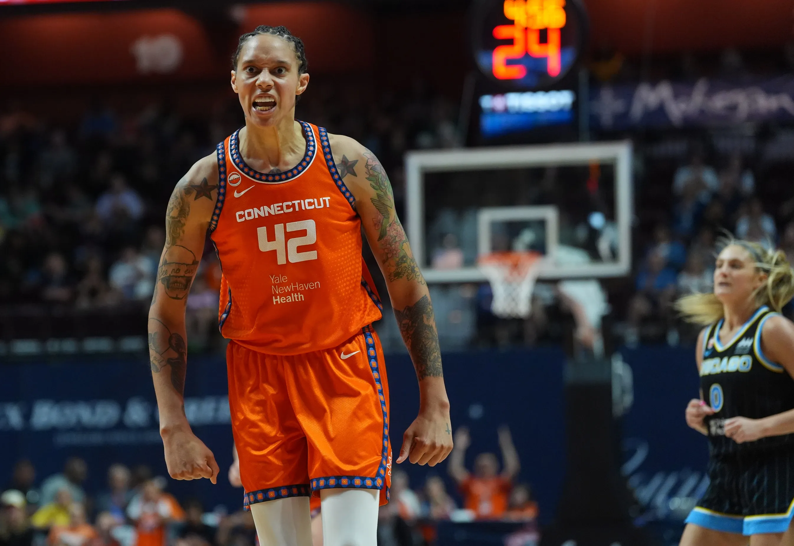 Brittney Griner’s Record-Breaking Night Earns Praise From Former Team Phoenix