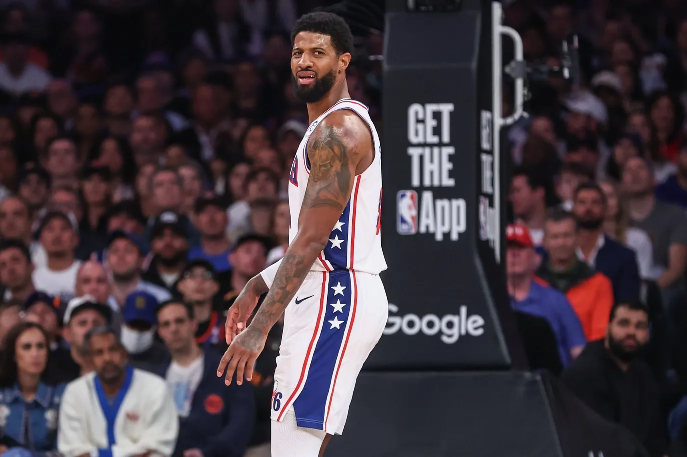 Paul George Explains 76ers’ Late Collapse in Game 2 Loss to Knicks