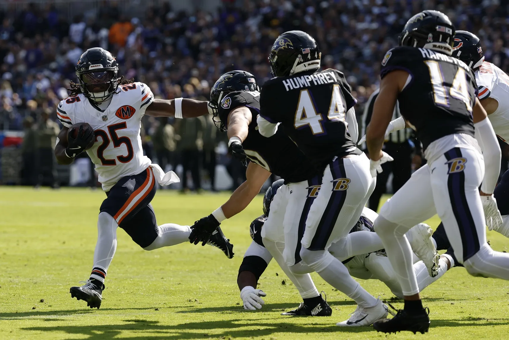 Bears Turn to Rookie Kyle Monangai and Newcomer Brittain Brown Amid Injury-Driven Backfield Shakeup