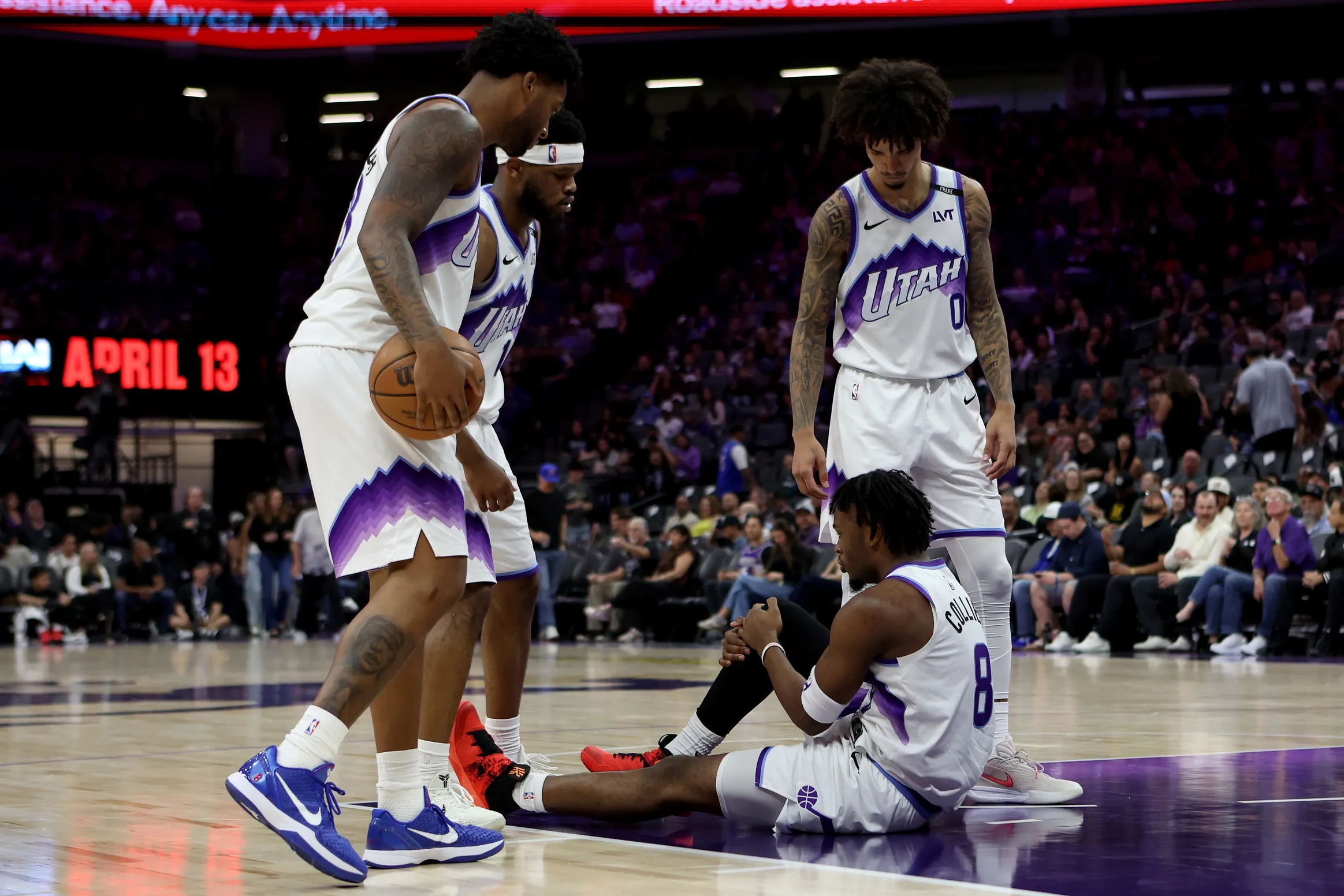 Jazz Drop Third Straight as Collier Injury Raises Questions