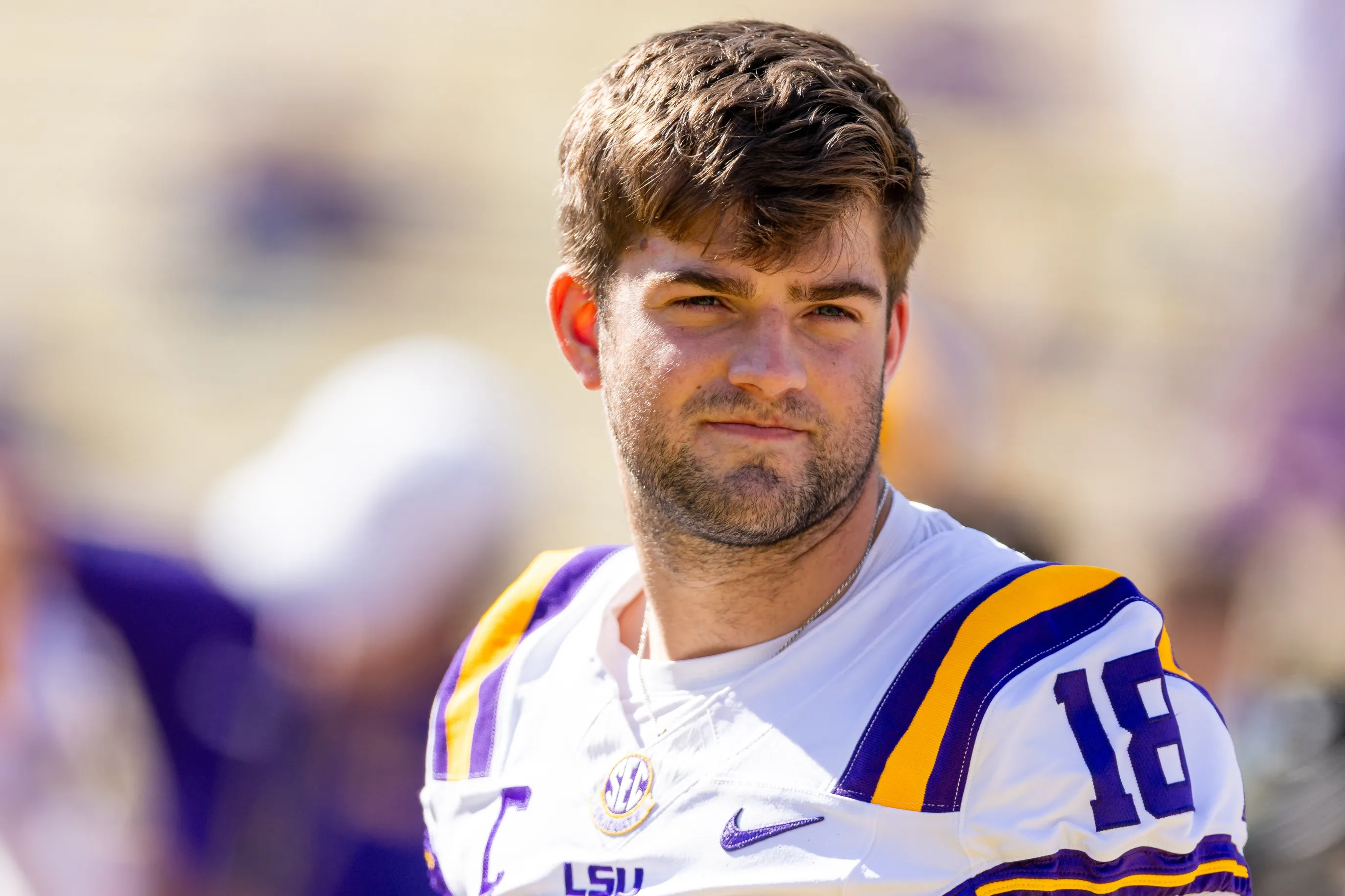 LSU Likely to Start Michael Van Buren with Garrett Nussmeier Doubtful vs. Western Kentucky