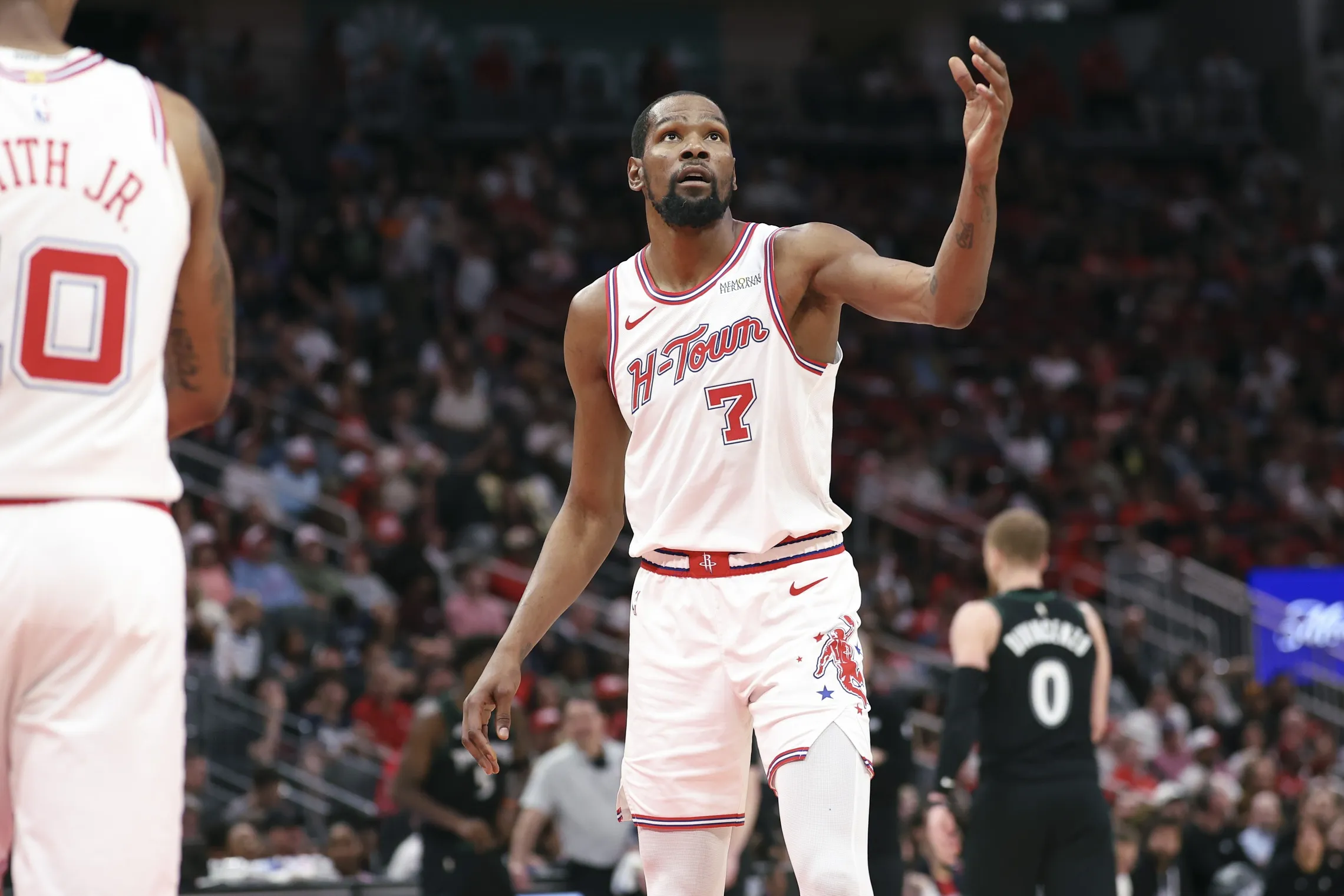 Kevin Durant Questionable as Rockets Prepare for Game 1 vs Lakers