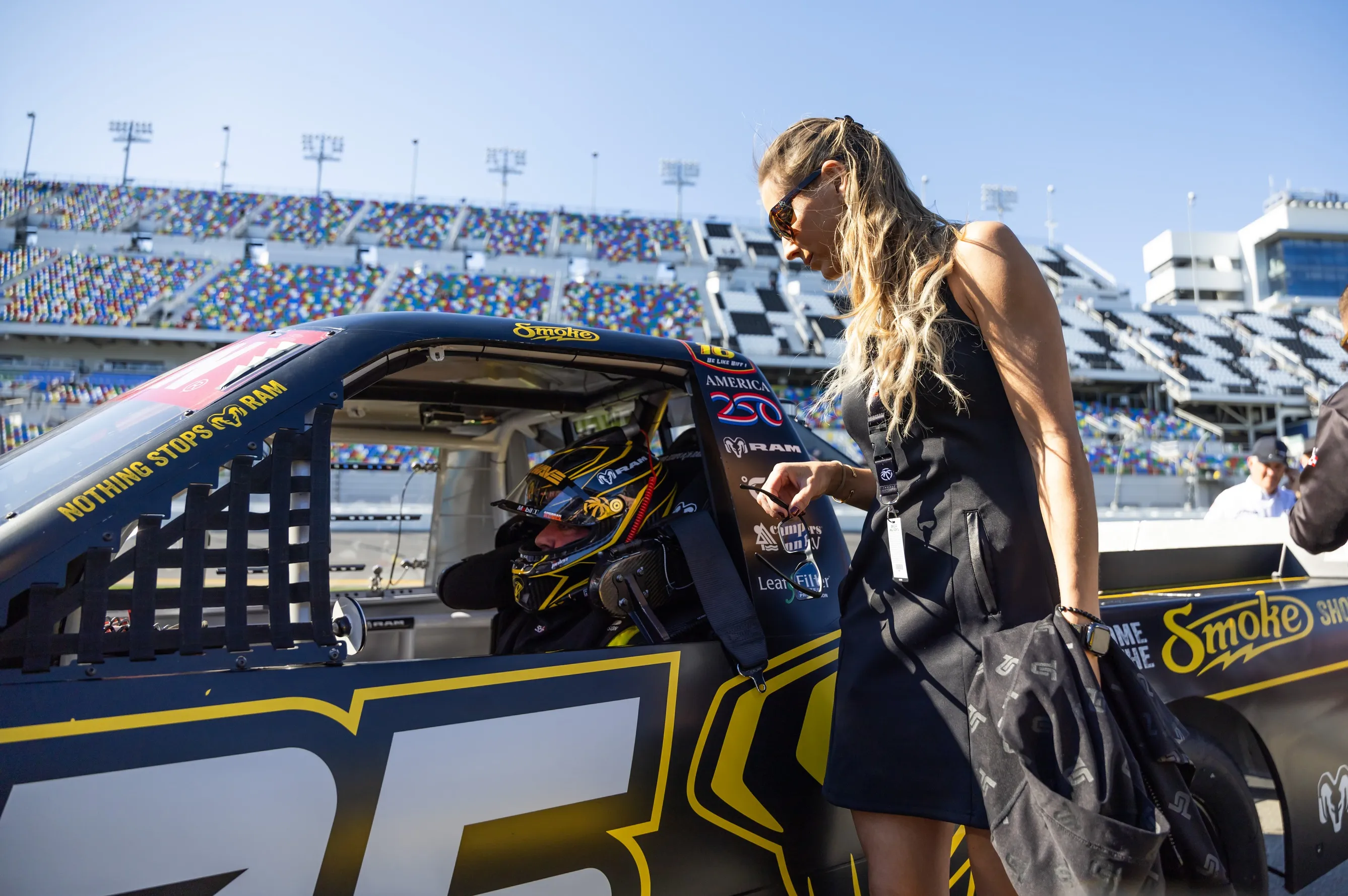 'I got the three-strike rule,' Leah Pruett sends warning to husband Tony Stewart despite Top Fuel victory