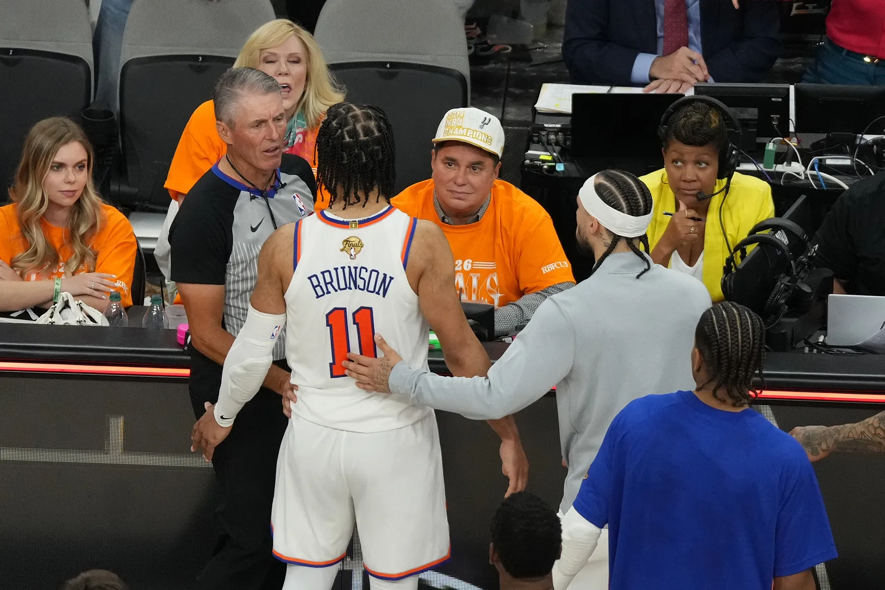 Jalen Brunson Voices Frustration After Physical Play in NBA Finals Opener