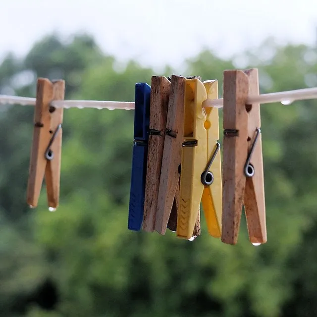 Clothespins on Wikimedia Commons