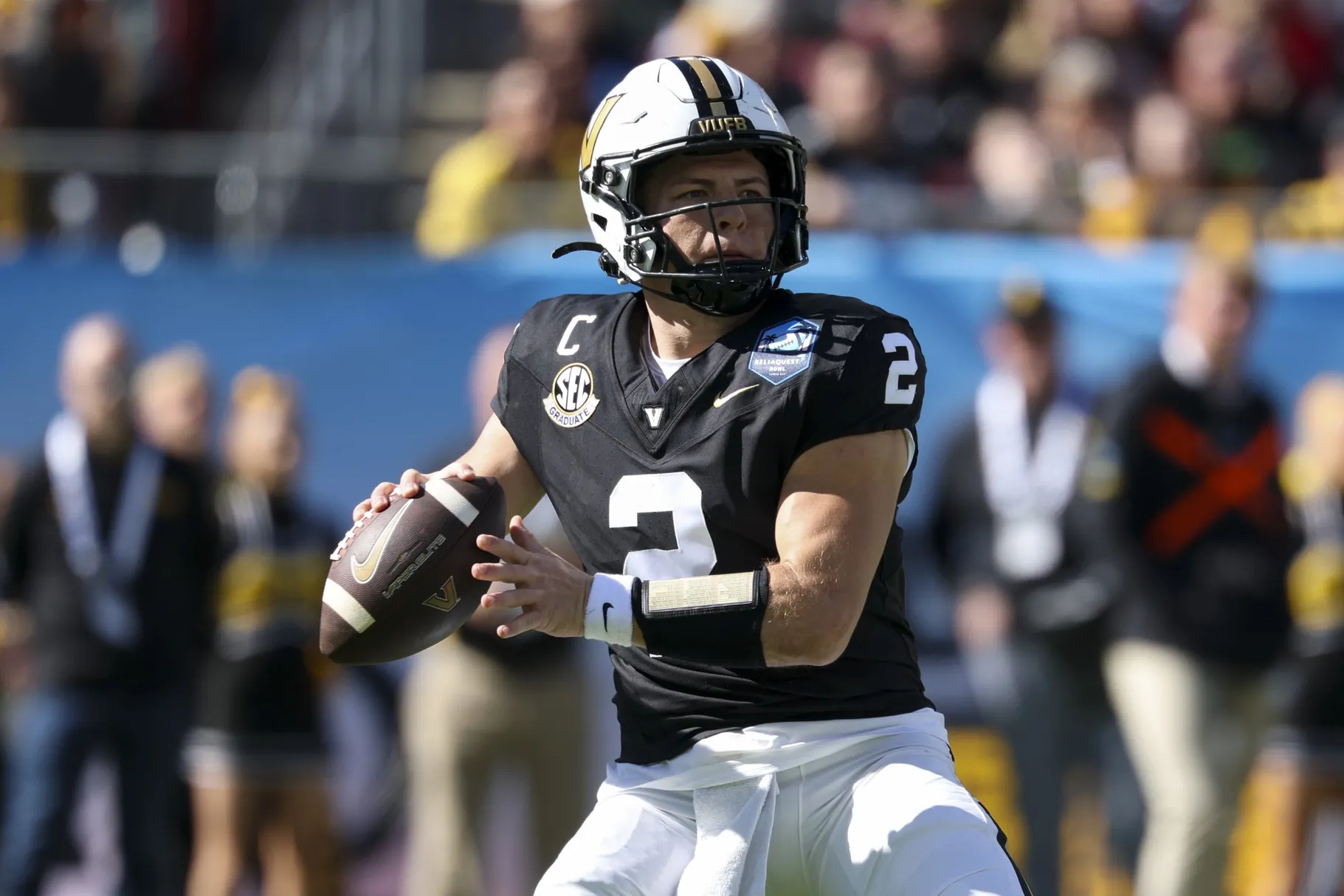 Diego Pavia’s Official Senior Bowl Measurement Sparks Discussion Ahead of NFL Draft