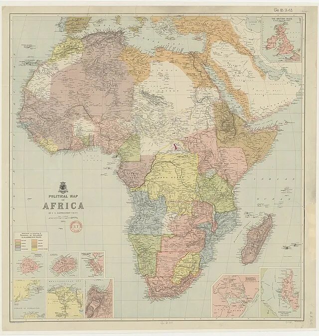 Bartholomew, John George (1860-1920). Auteur du texte on wikimedia