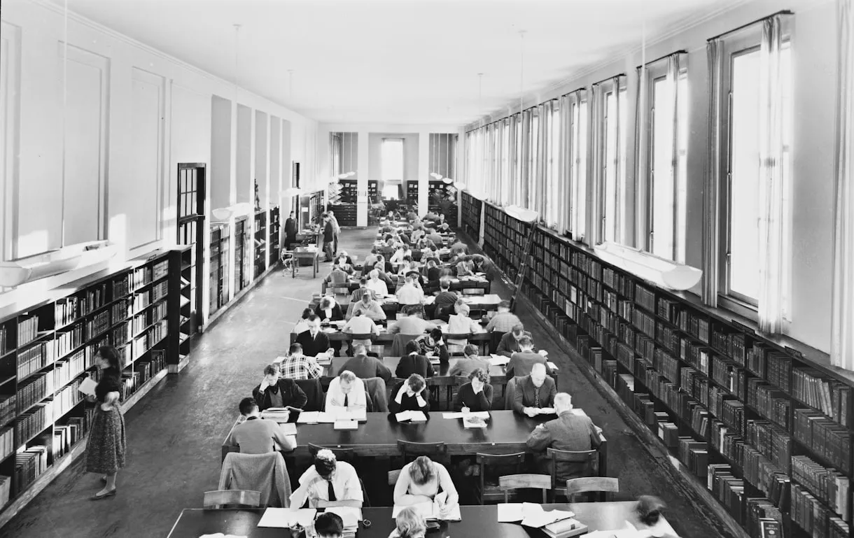 The National Library of Norway on Unsplash