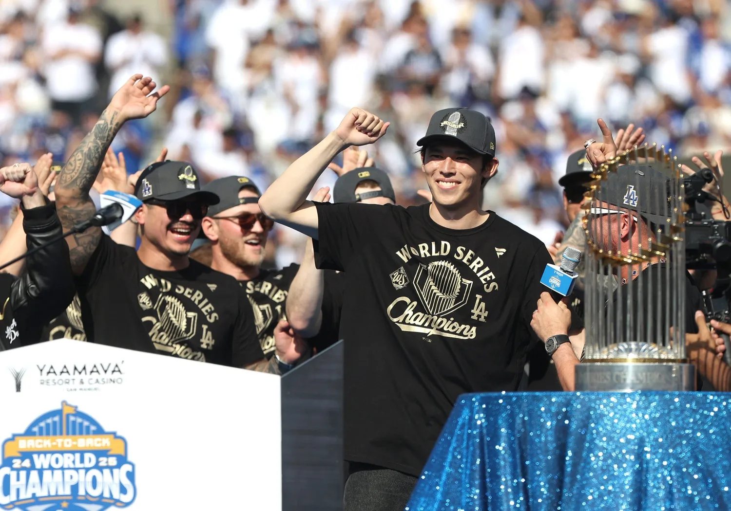 Dodgers Protect Roki Sasaki While Chasing Third Straight World Series