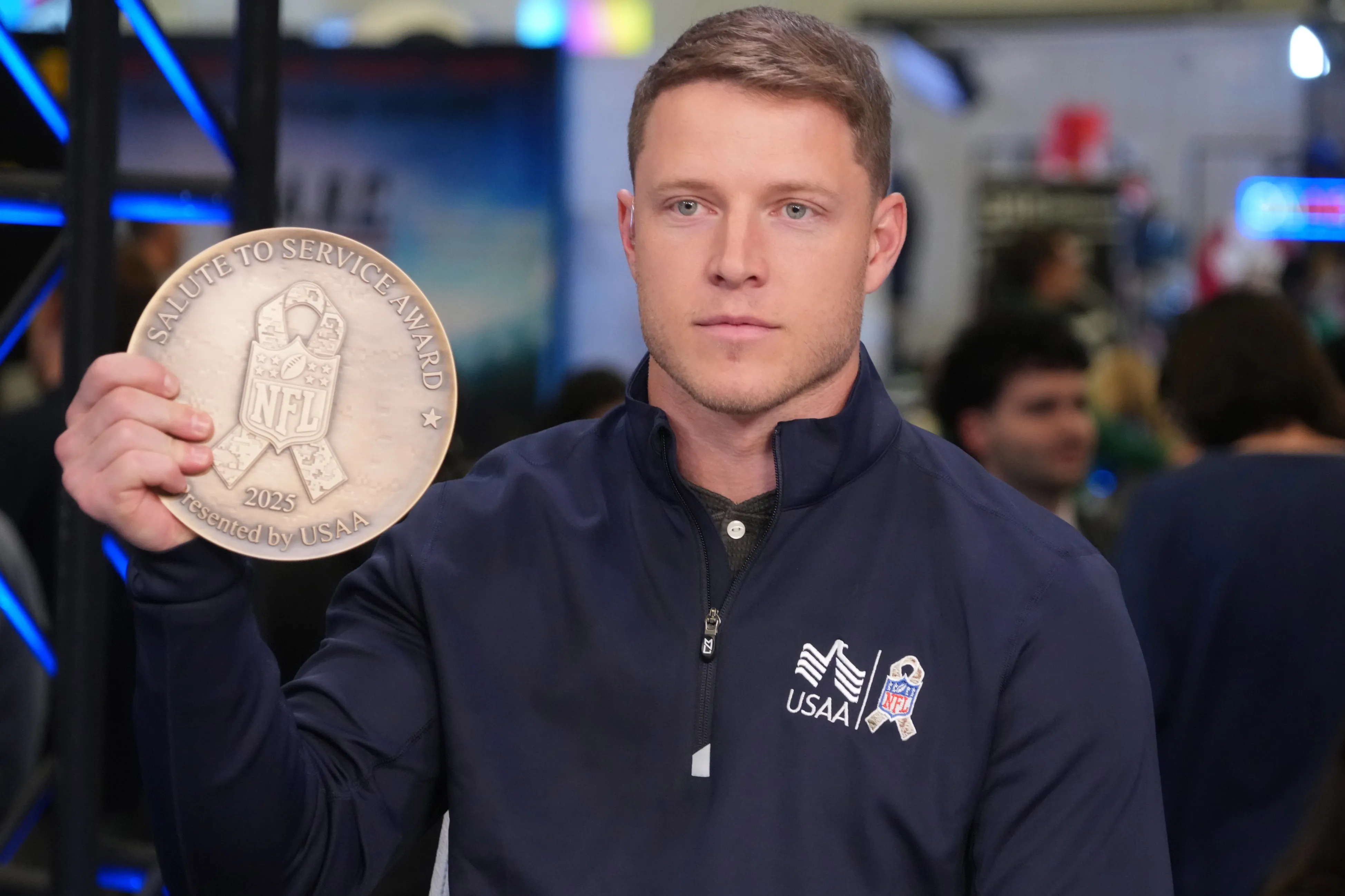 Christian McCaffrey Turns Heads as 49ers Star Prepares for Milestone 10th NFL Season