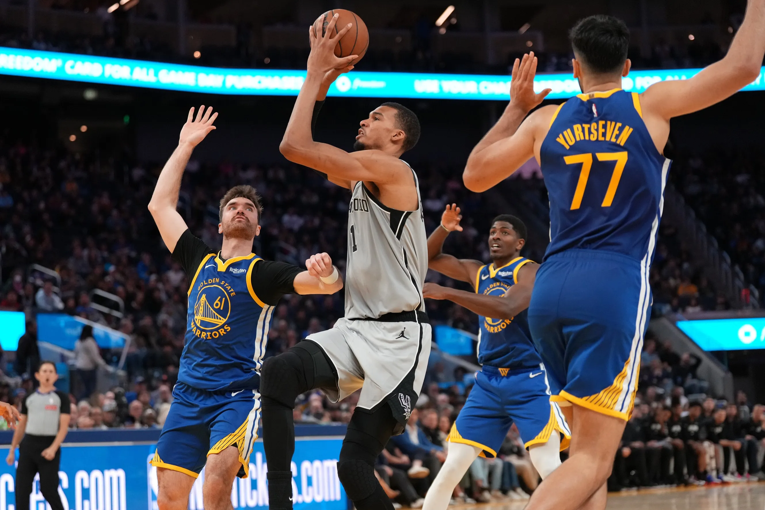 Wembanyama Dominates Again as Spurs Rout Warriors in Statement Win