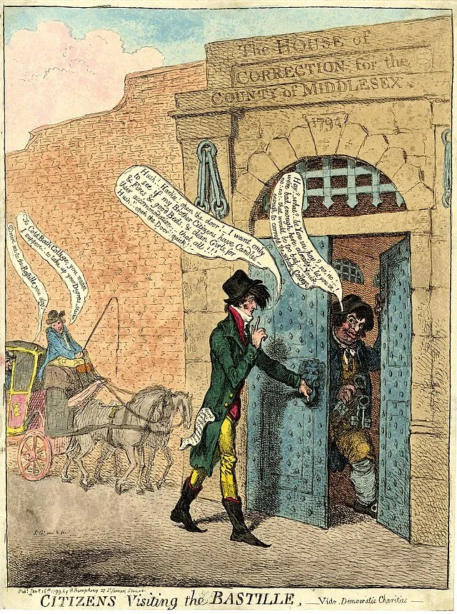 James Gillray on Wikimeida Commons