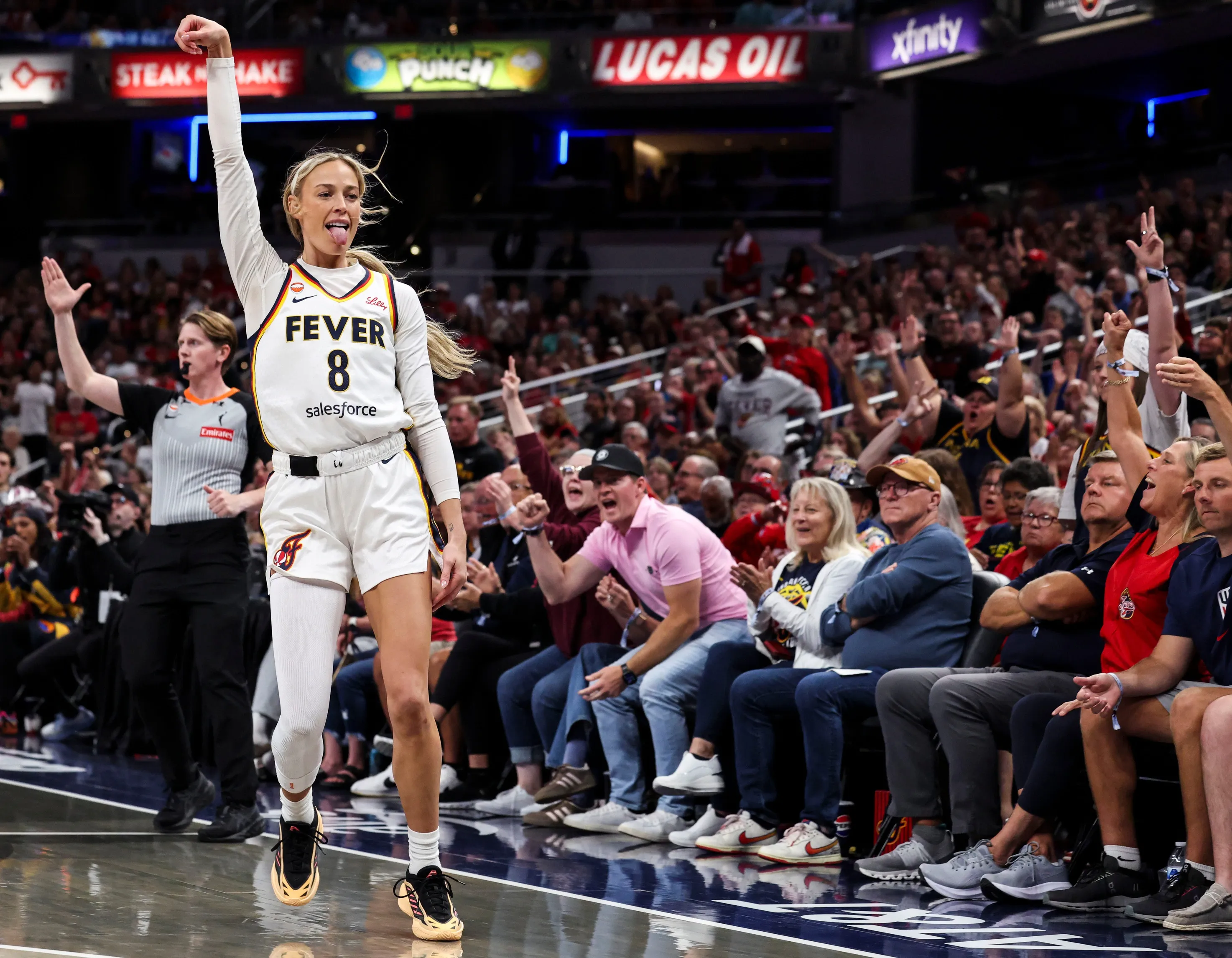 Sophie Cunningham Earns Praise as Fever Continue Strong Winning Streak
