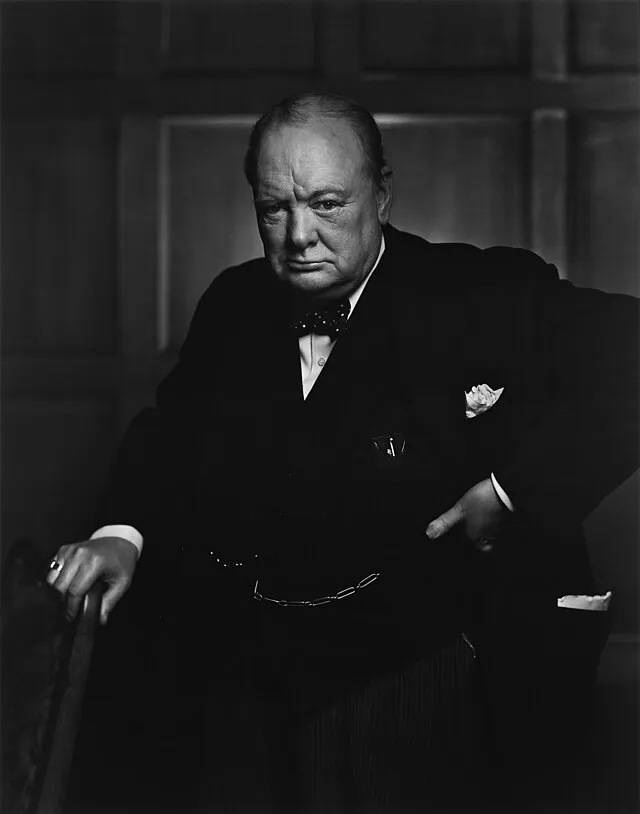Yousuf Karsh on Wikimedia