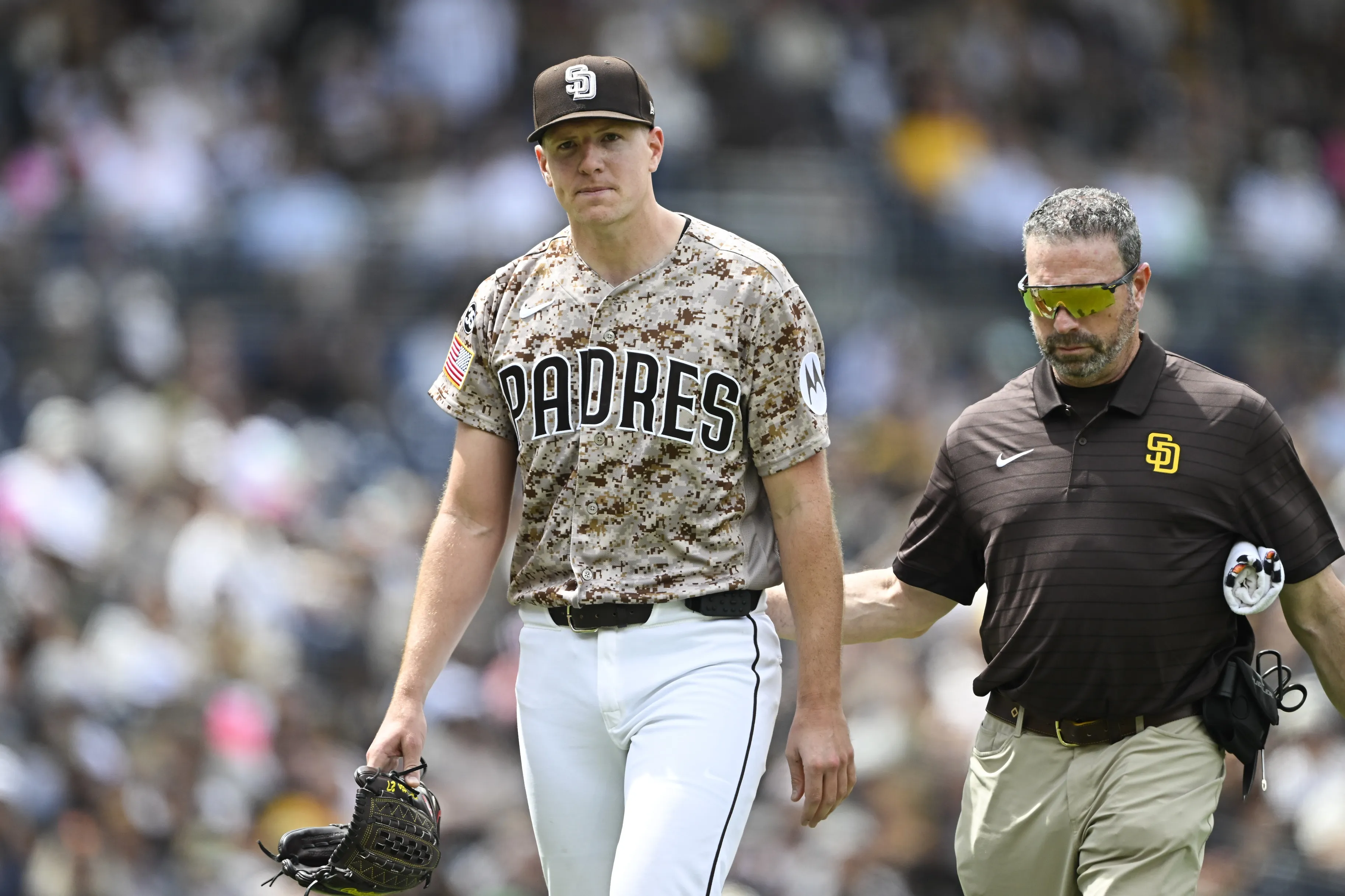 Nick Pivetta Exits Early With Elbow Stiffness As Padres Monitor Injury