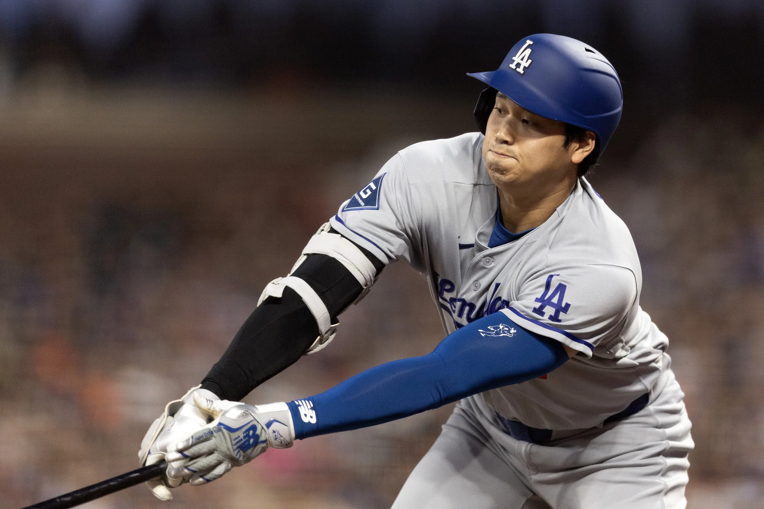 Shohei Ohtani Extends On-Base Streak to 53 Games, Tying Dodgers Record