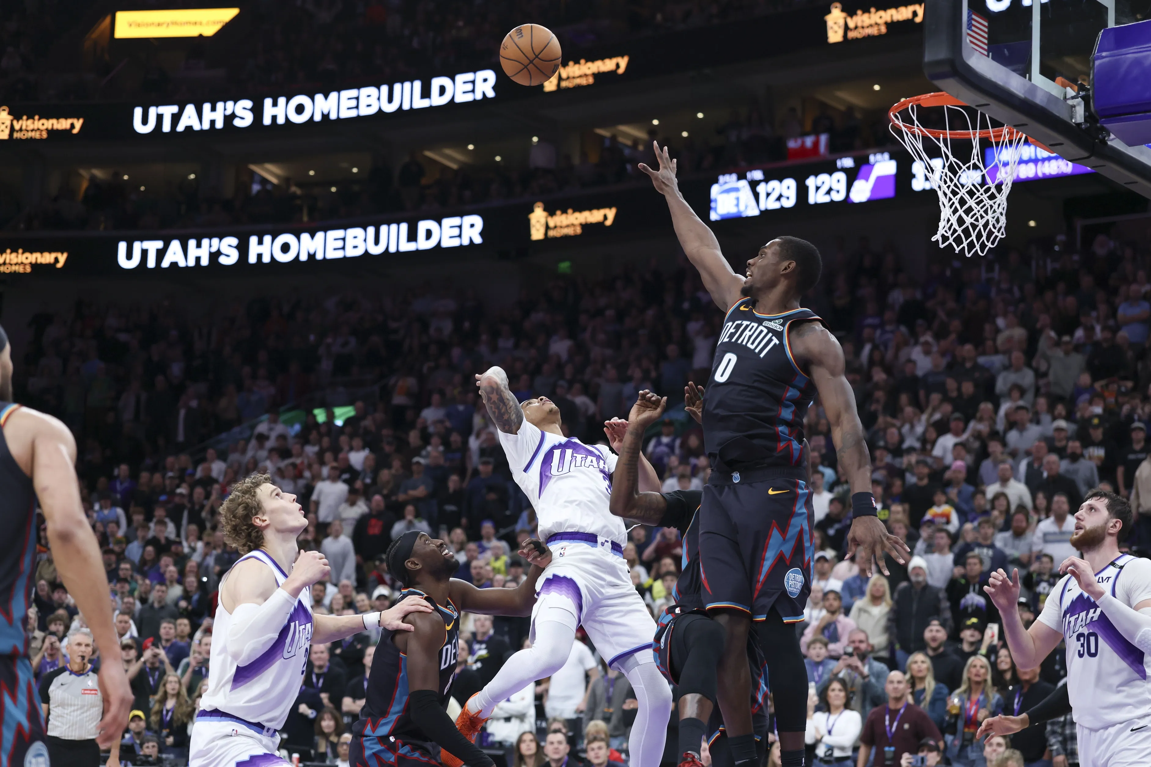 Keyonte George Delivers as Jazz Stun Pistons at the Buzzer
