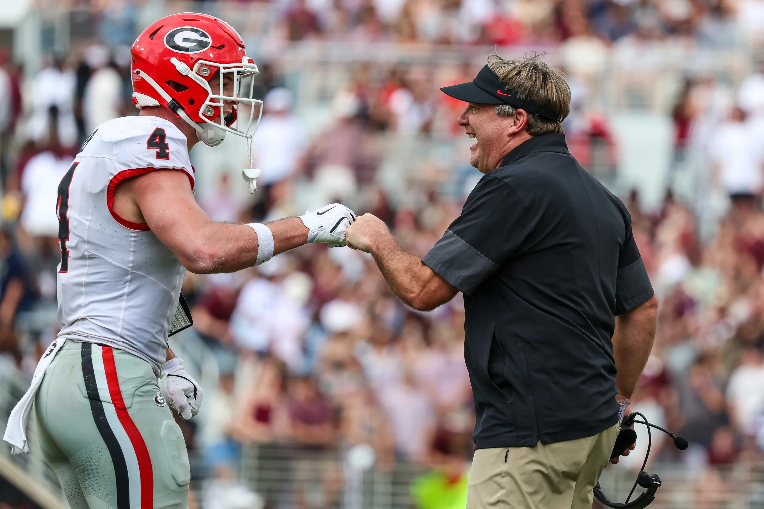 Kirby Smart Praises Arch Manning Ahead of Georgia-Texas Showdown