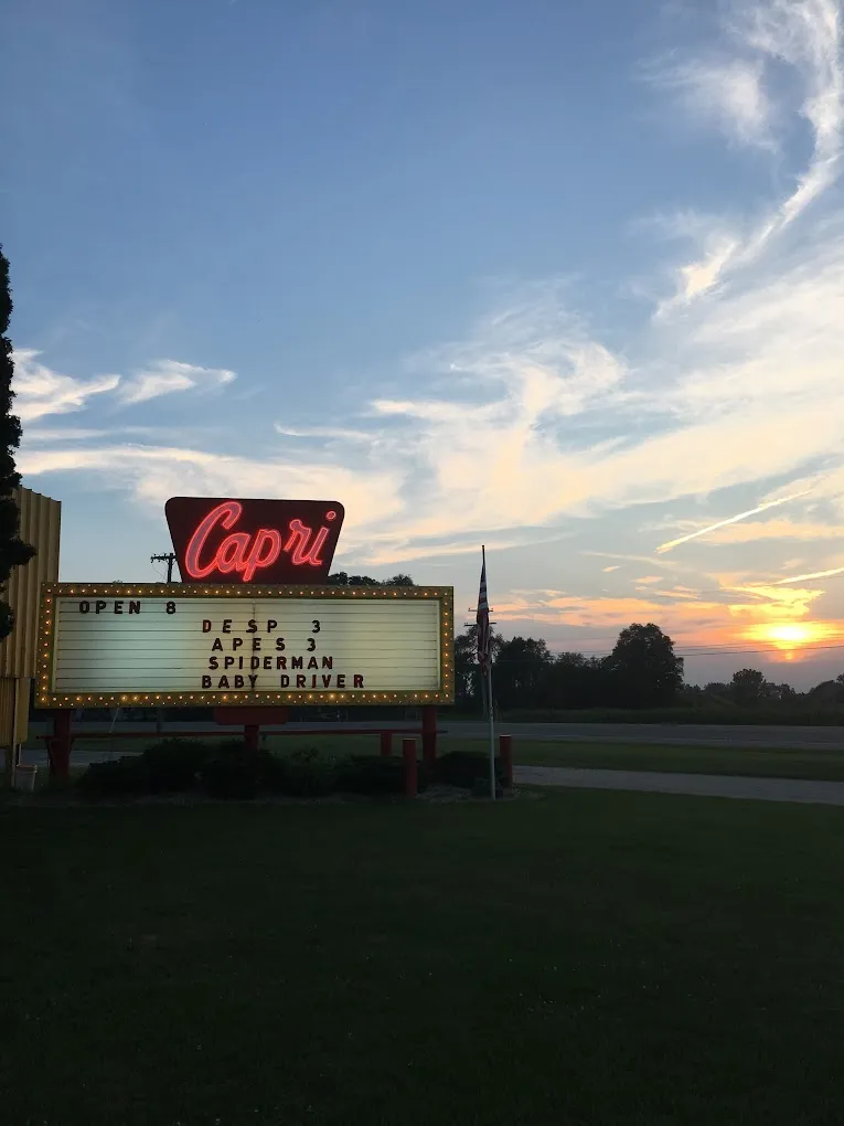 Capri Drive-In Theater on Google Maps