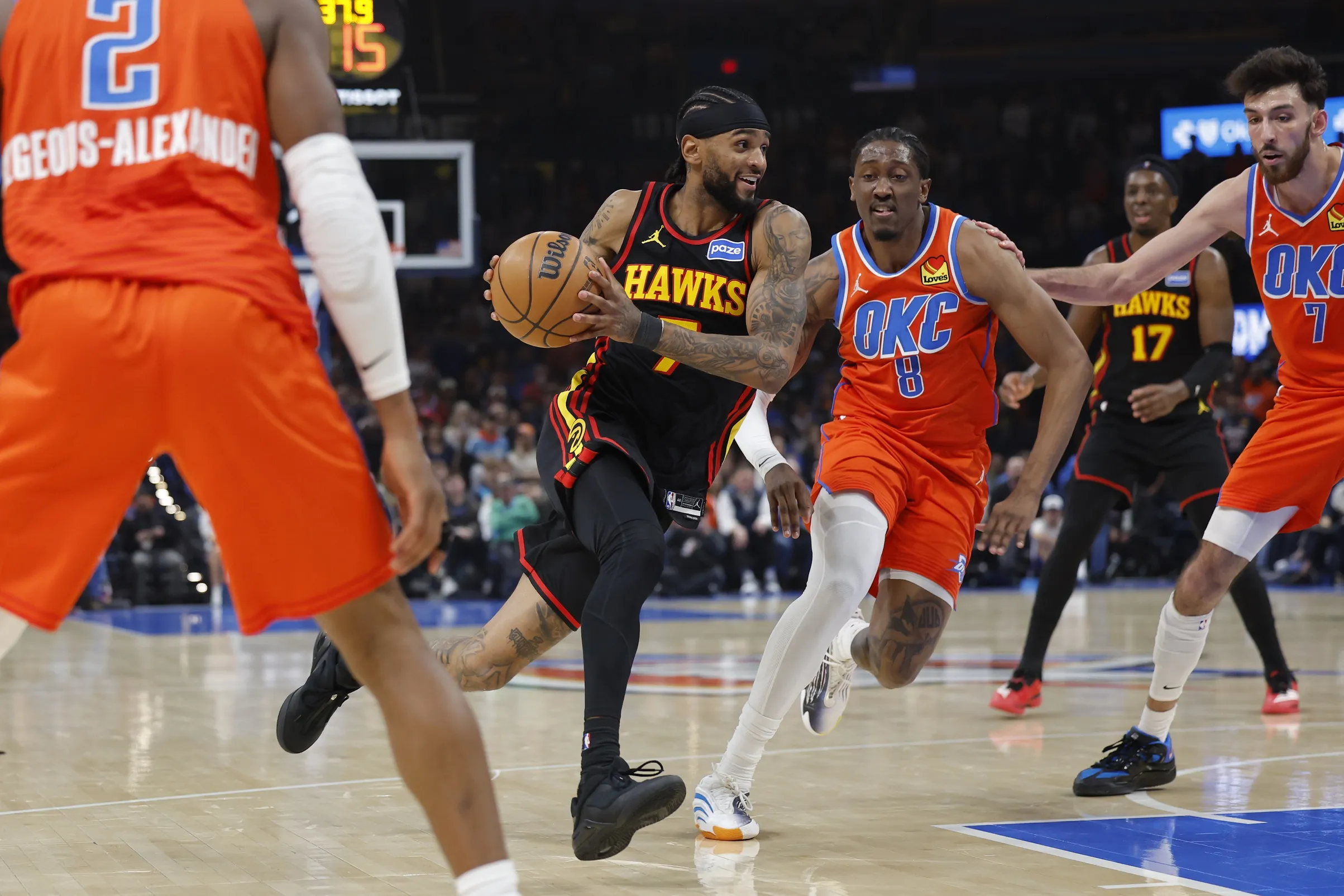 Thunder Close Strong as Gilgeous-Alexander Outduels Cousin in Atlanta Rally