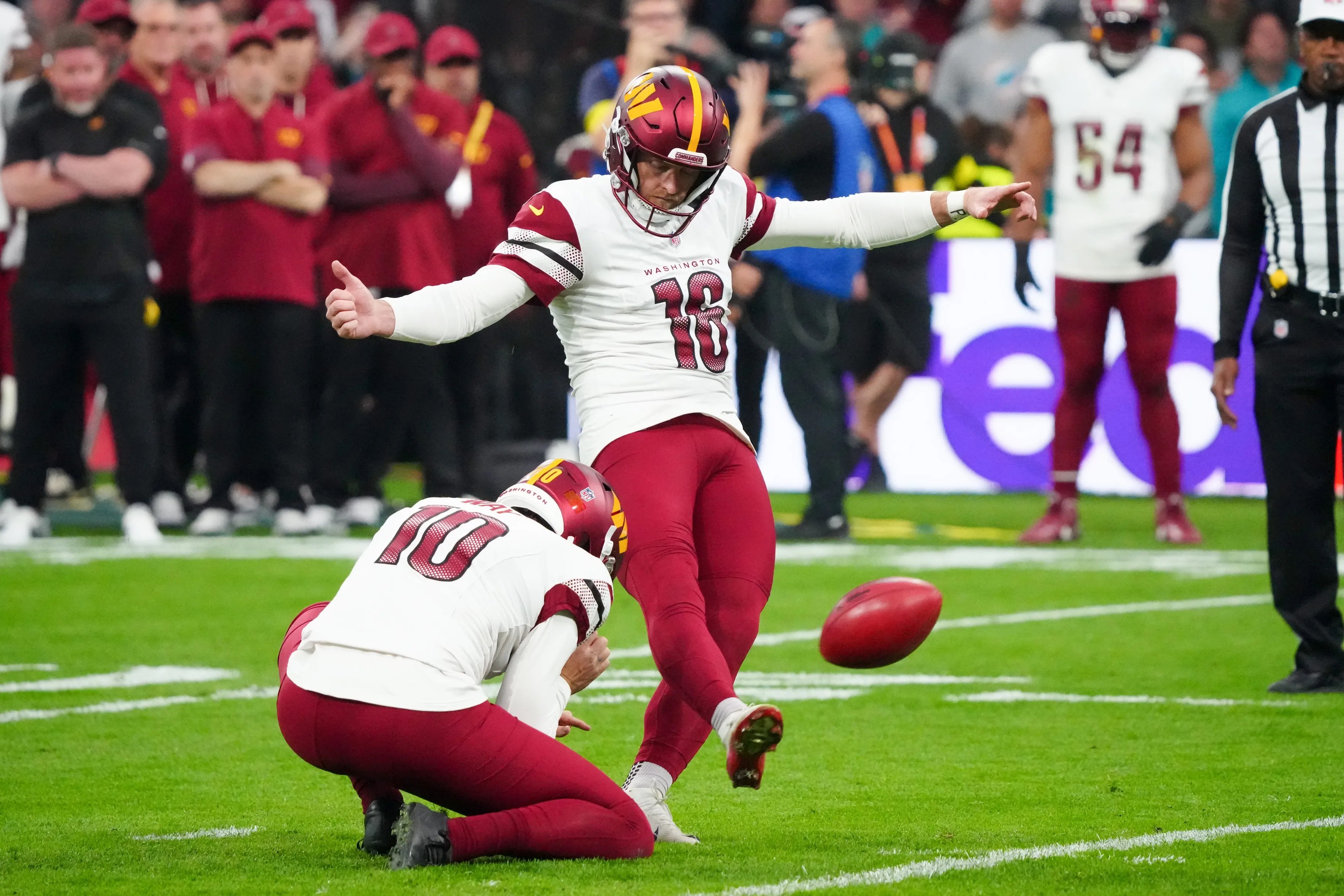 Commanders Cut Matt Gay After Missed Kicks Prove Costly in Overtime Loss