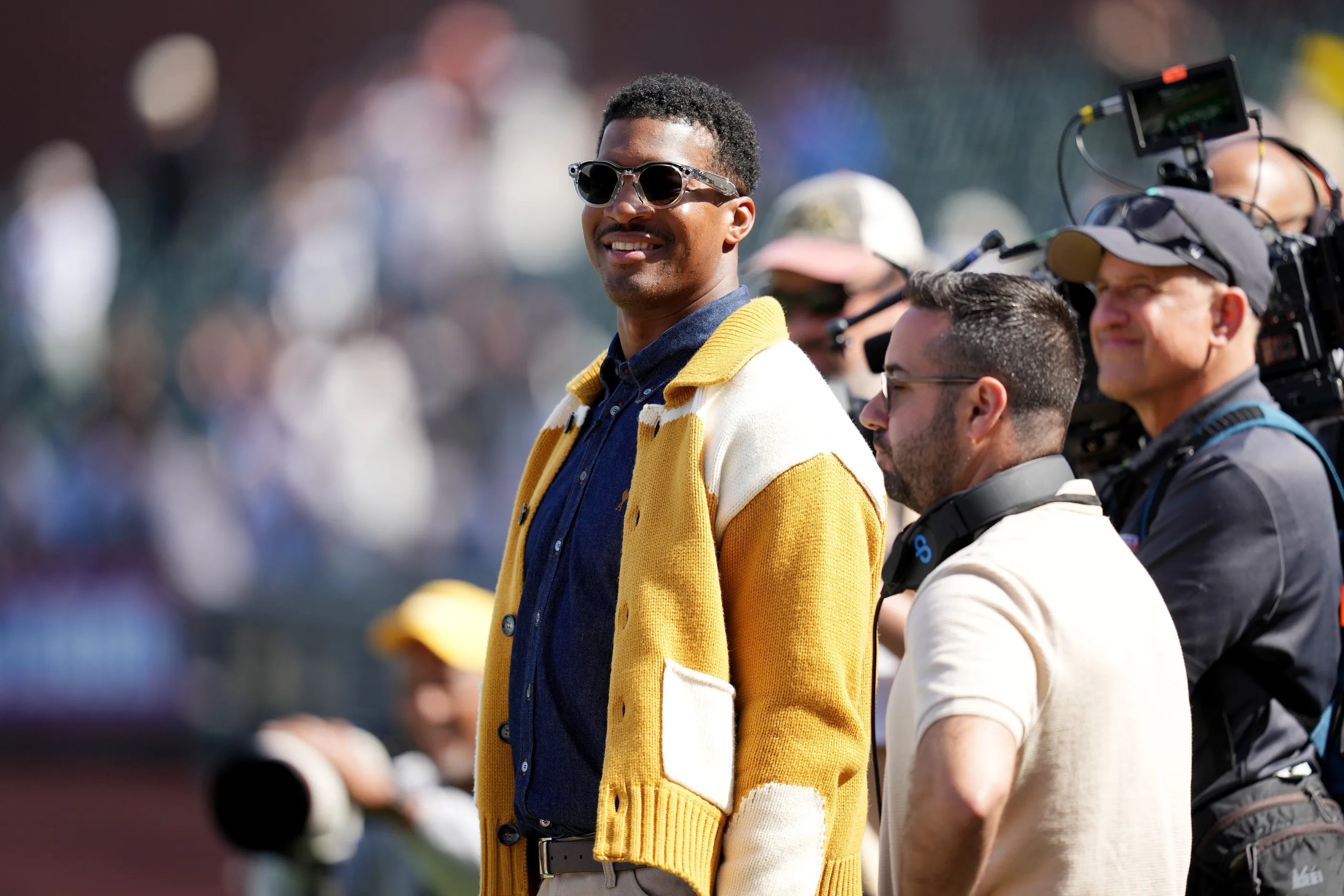 Jameis Winston Leads Creative Giants Schedule Reveal in NYC Art Stunt