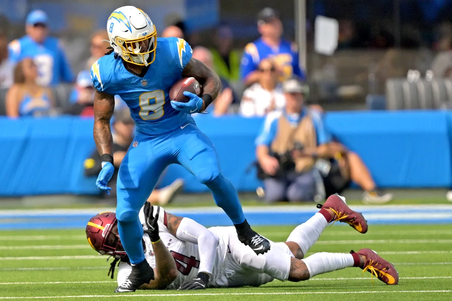 Chargers Activate Omarion Hampton Ahead of Monday Night Clash With Eagles