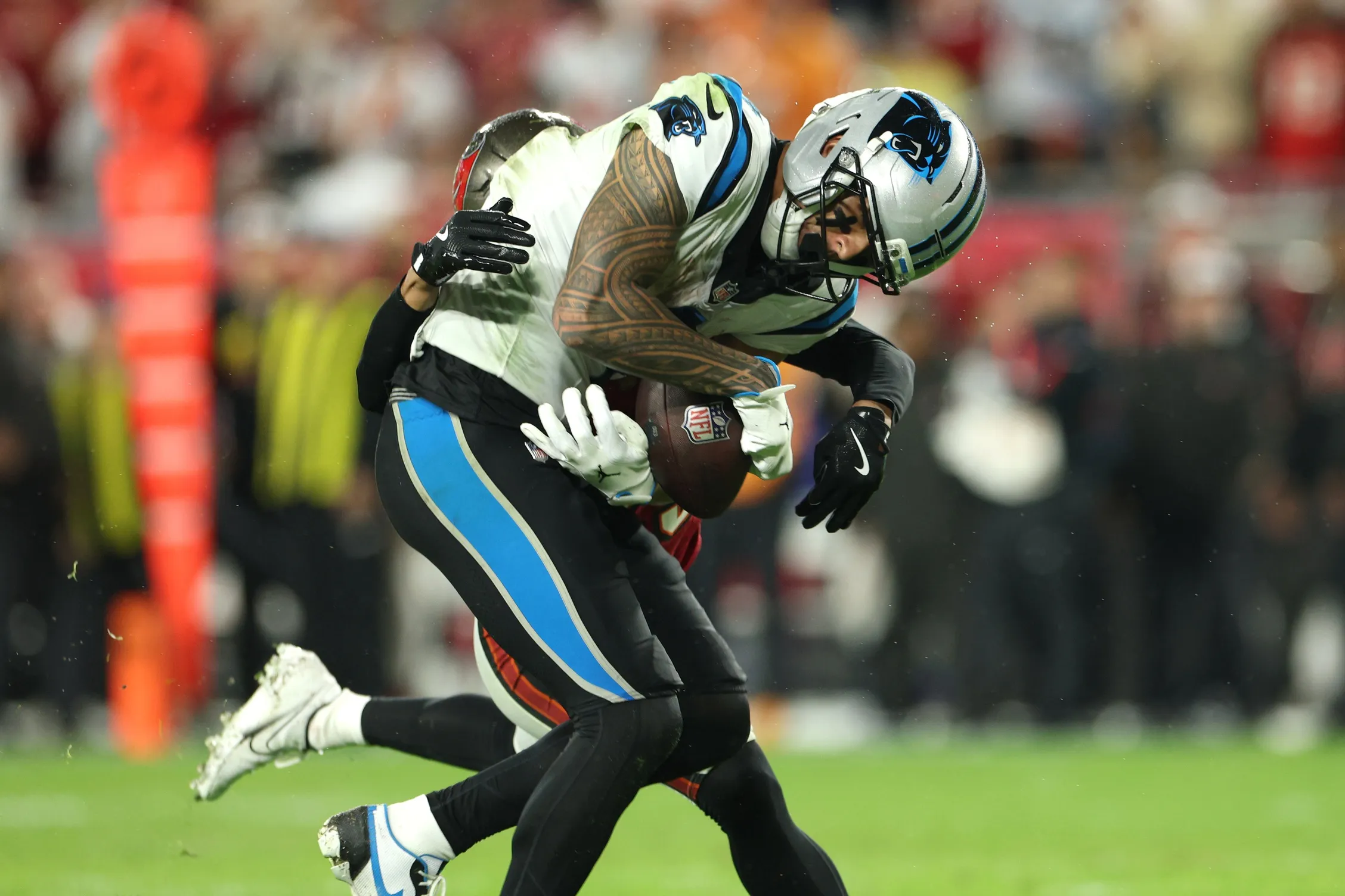 Panthers’ McMillan Reflects on Controversial Call in Loss to Buccaneers