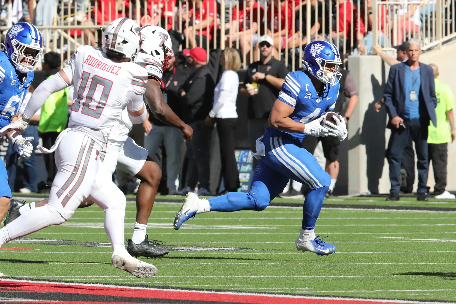 Jacob Rodriguez Shines as Texas Tech Downs No. 7 BYU