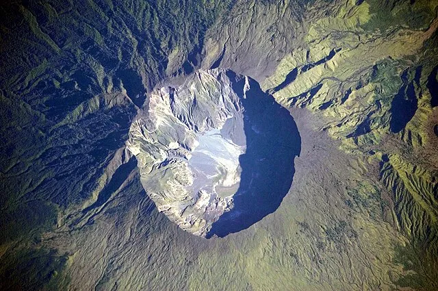 This image was taken by the NASA Expedition 20 crew. on wikimedia