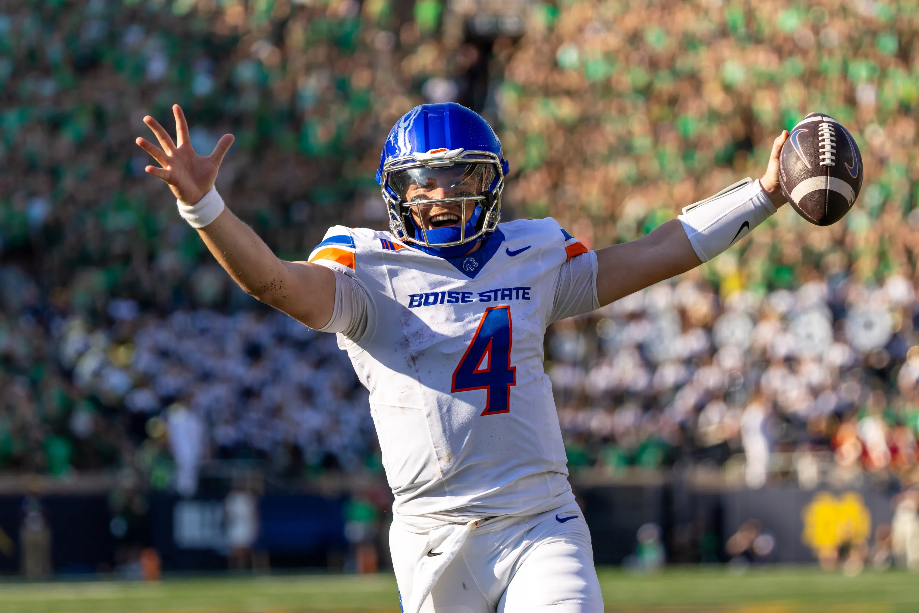 Boise State Quarterback Maddux Madsen Injured in Milk Can Rivalry Win Over Fresno State
