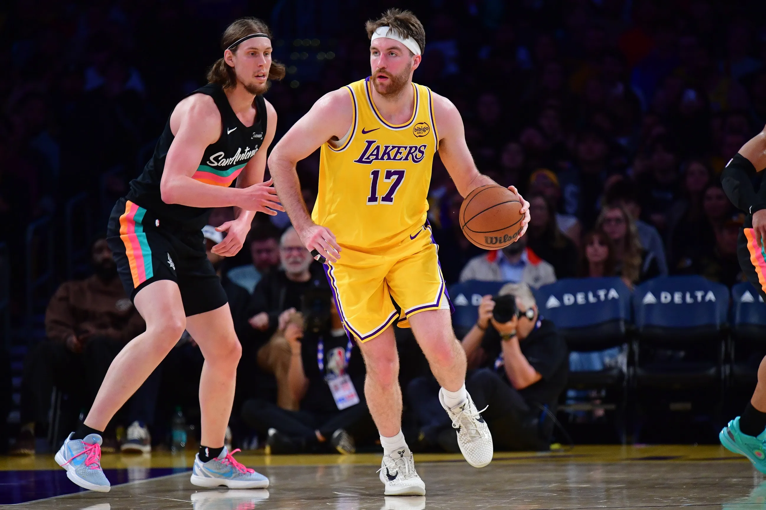 Drew Timme’s Evolution Reflects Lakers’ Youth Movement in Shorthanded Loss