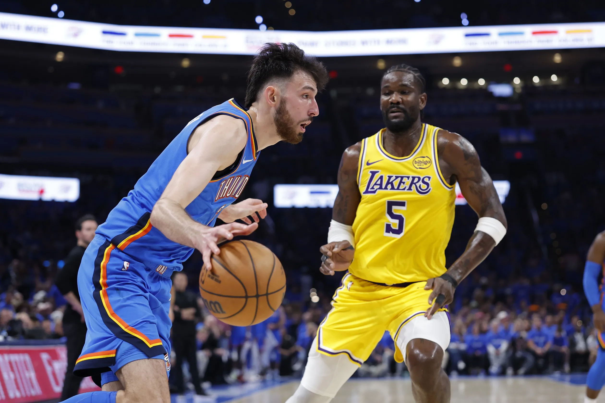 Chet Holmgren’s Joke Adds Spark to Thunder’s Dominant Win Over Lakers