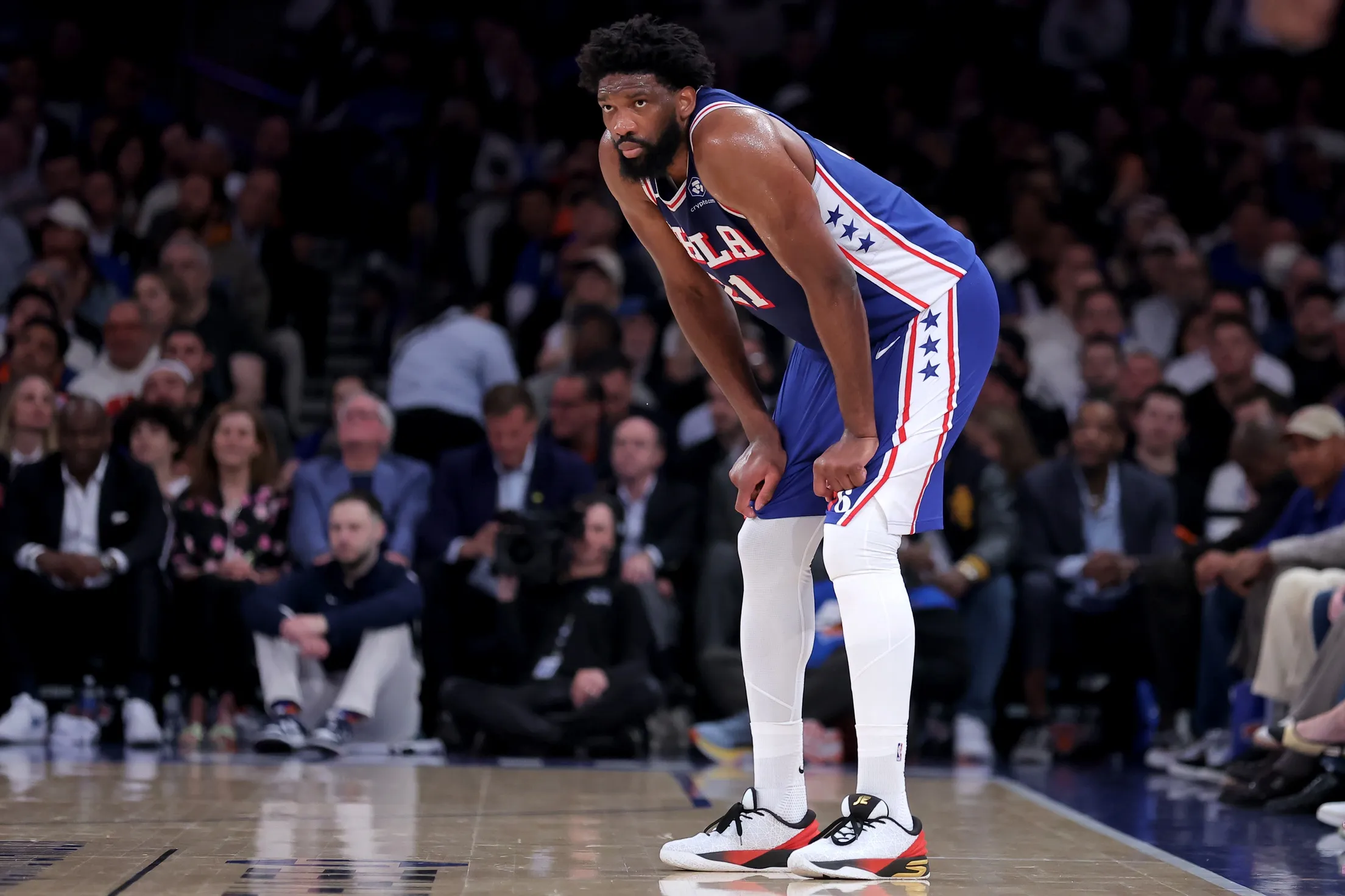 Joel Embiid Responds to Physical Play After 76ers’ Game 1 Blowout Loss