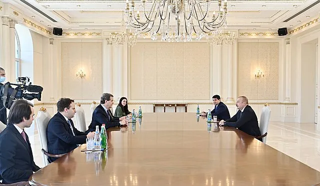 Press Service of the President of the Republic of Azerbaijan on Wikimedia Commons