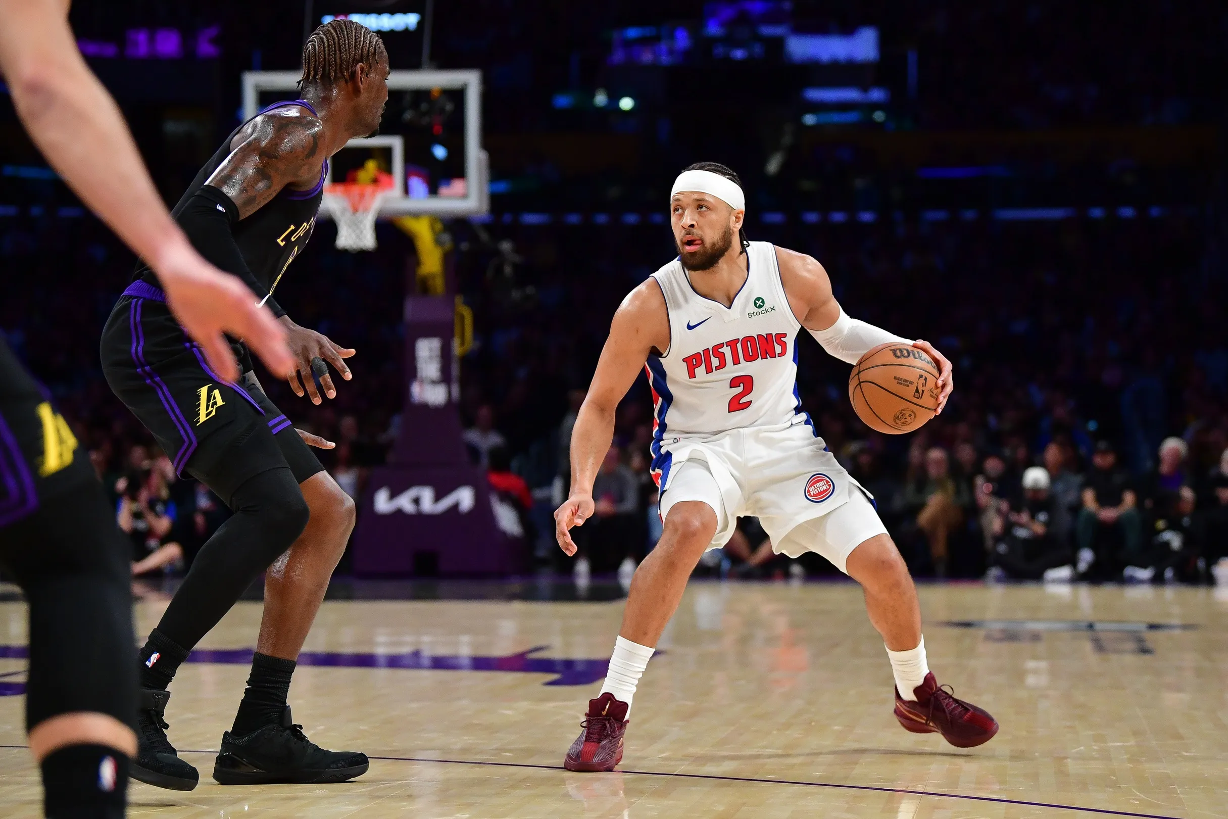 Pistons’ Playoff Push Takes a Hit as Tobias Harris Exits Early with Hip Injury