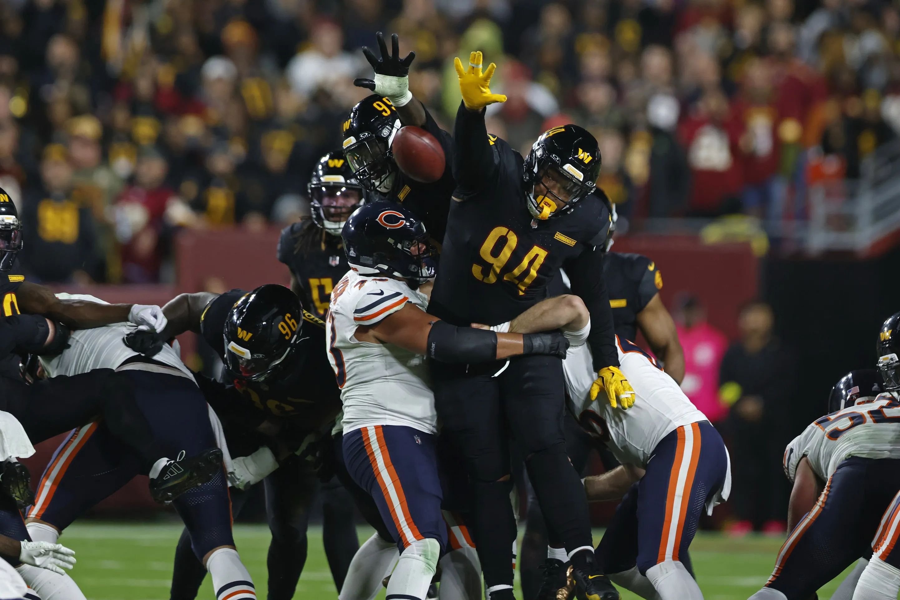 Daron Payne Suspended One Game for Punching Amon-Ra St. Brown