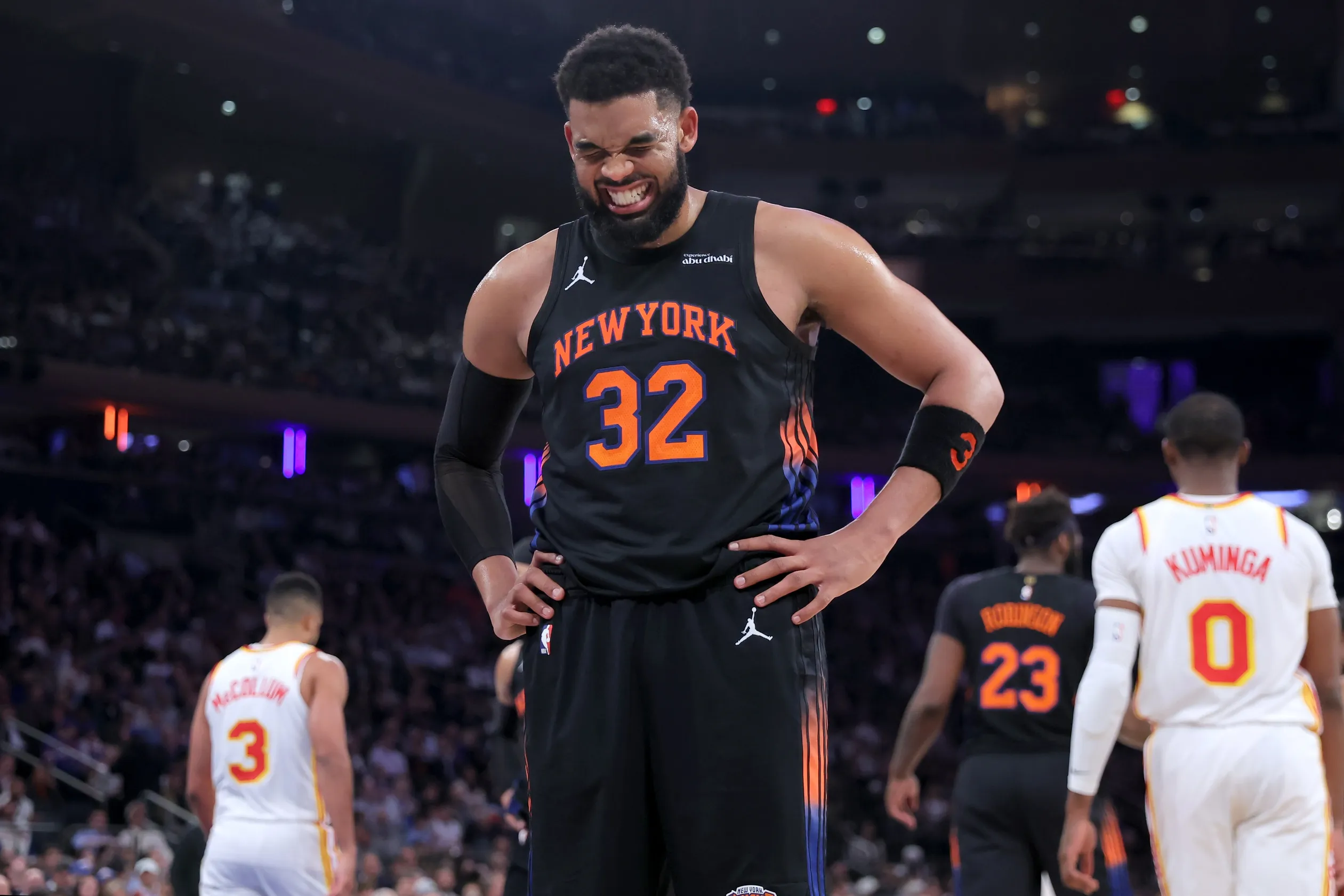 Knicks Urge Karl-Anthony Towns To Be Aggressive After Game 2 Collapse